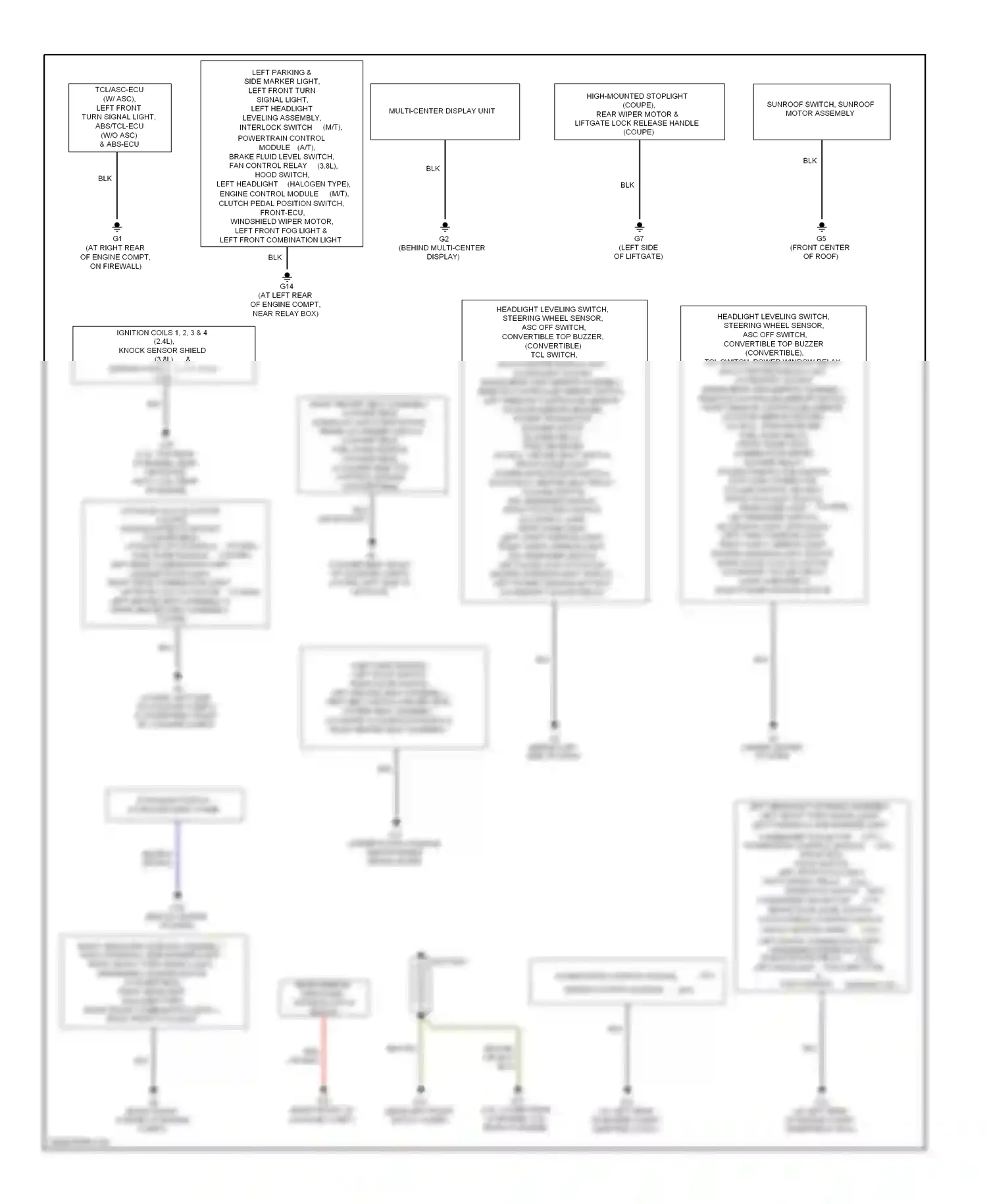 Mitsubishi Eclipse IV facelift (2008-2011) coupe wiring diagram  (8 of 14)