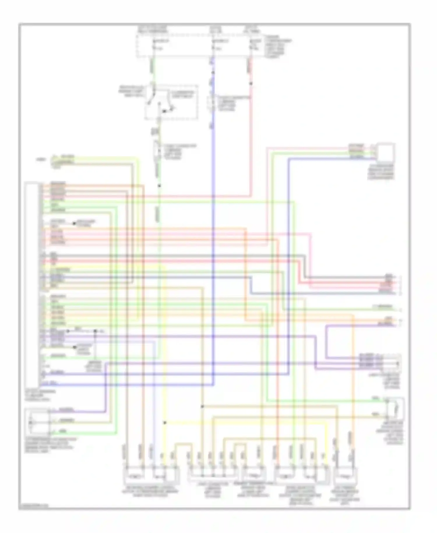 Wiring diagram defogger system for Mitsubishi Eclipse IV facelift (2008-2011) (1 of 4)