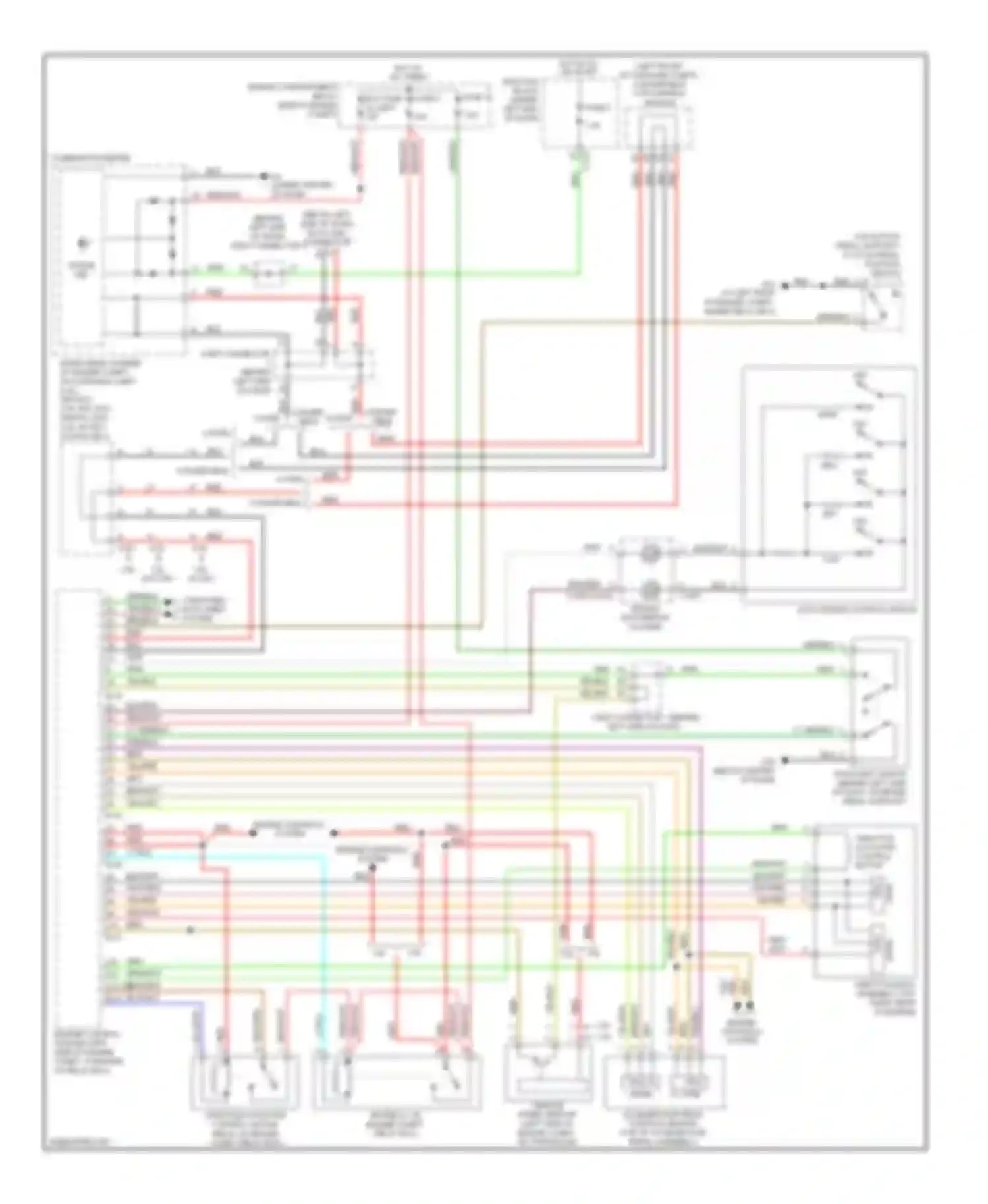 Wiring diagram fuse 9 for Mitsubishi Eclipse IV facelift (2008-2011) (2 of 6)