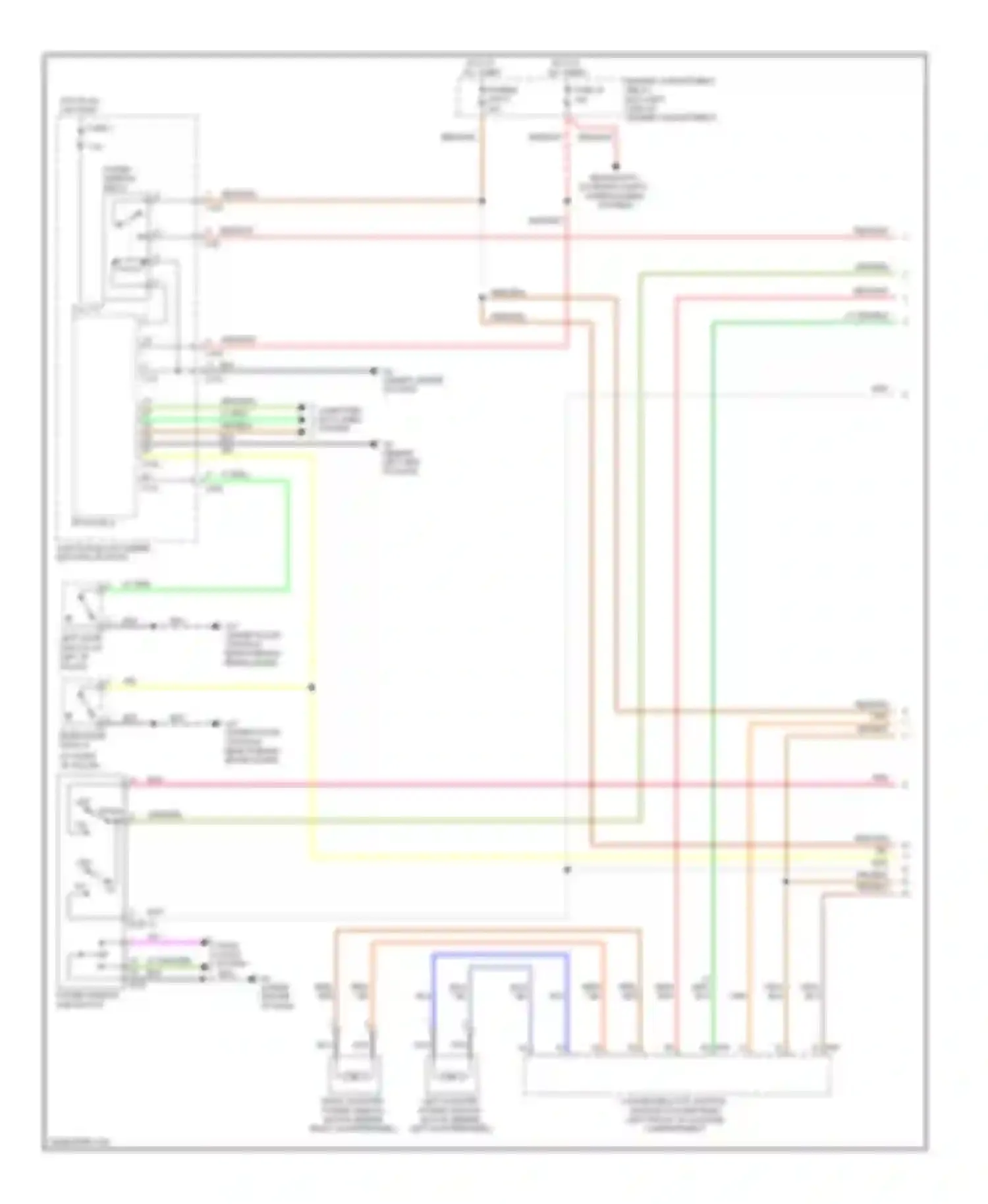 Wiring diagram hot in on or start for Mitsubishi Eclipse IV facelift (2008-2011) (23 of 26)