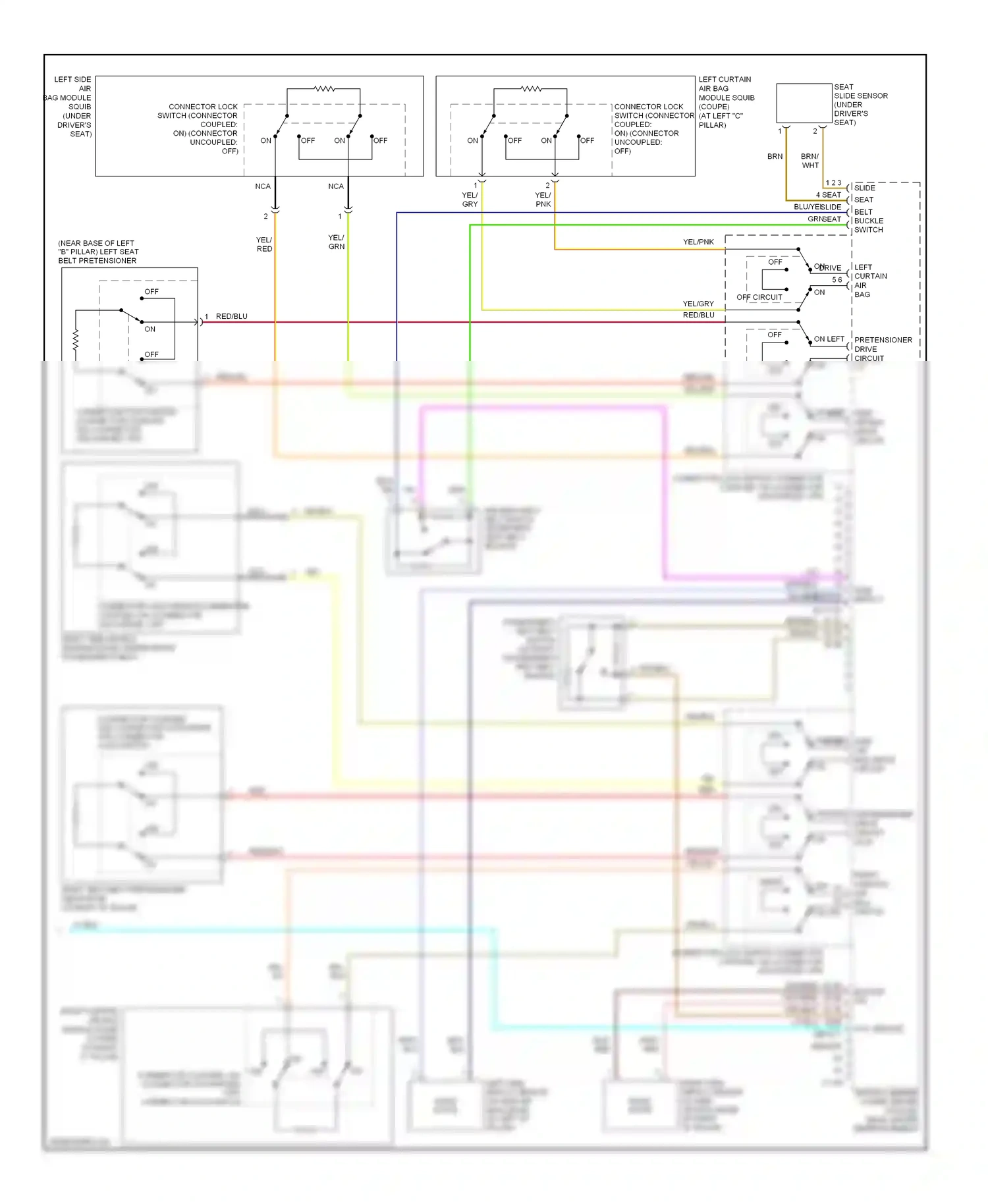Mitsubishi Eclipse IV facelift (2008-2011) off wiring diagram  (10 of 12)