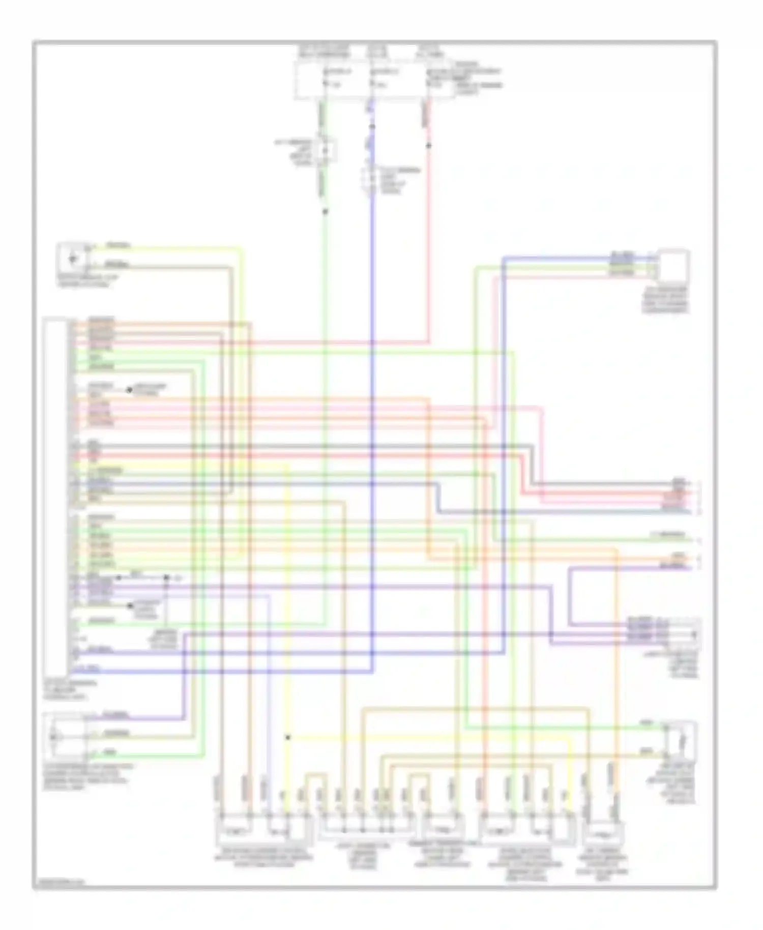 Eclipse Mitsubishi IV (2005-2008): Automatic a/c circuit (1 of 2)