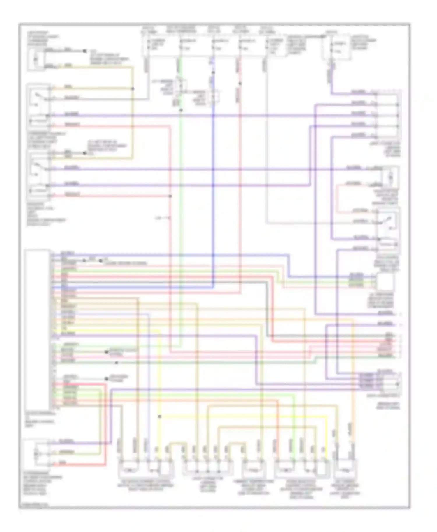 Eclipse Mitsubishi IV (2005-2008): Manual a/c circuit (1 of 2)