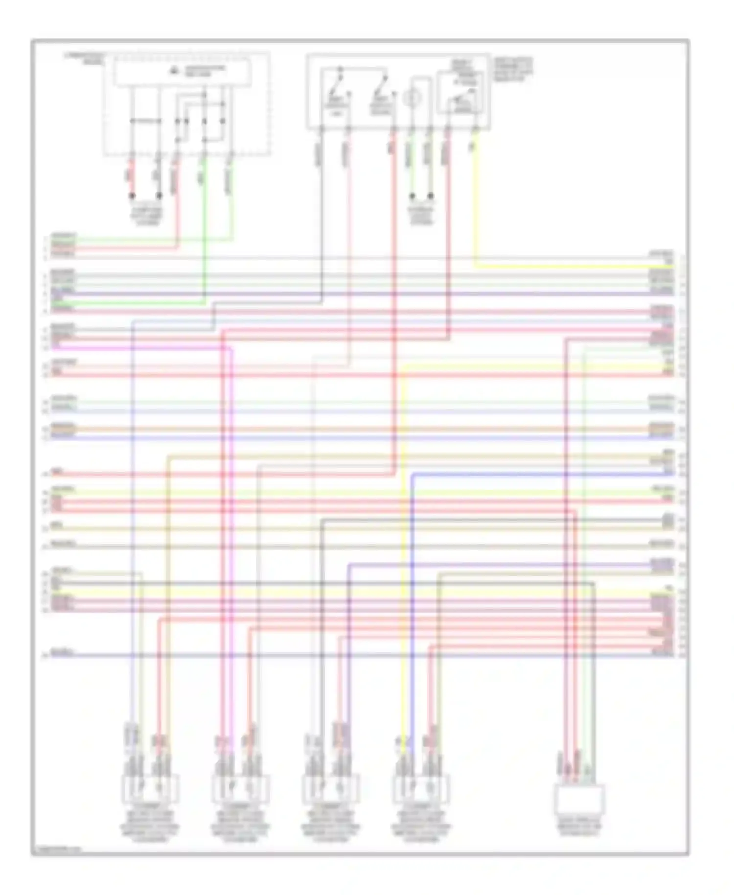 Eclipse Mitsubishi IV (2005-2008): Wiring diagram engine performance 2.4l, a/t (3 of 5)