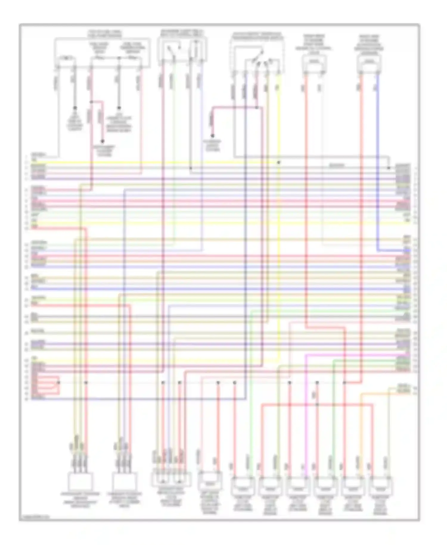 Eclipse Mitsubishi IV (2005-2008): Wiring diagram engine performance 3.8l, a/t (4 of 5)