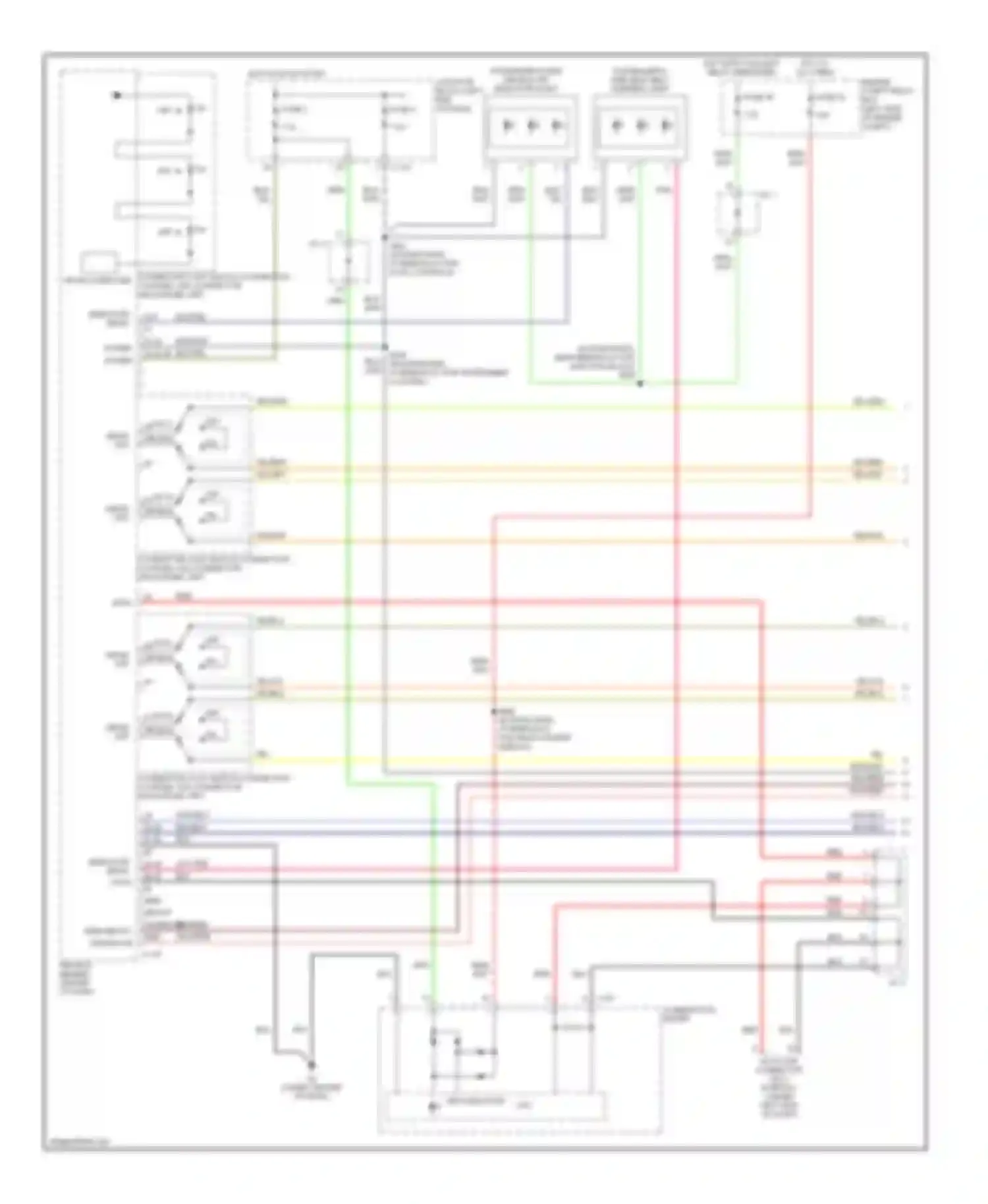 Eclipse Mitsubishi IV (2005-2008): Supplemental restraints circuit (1 of 3)