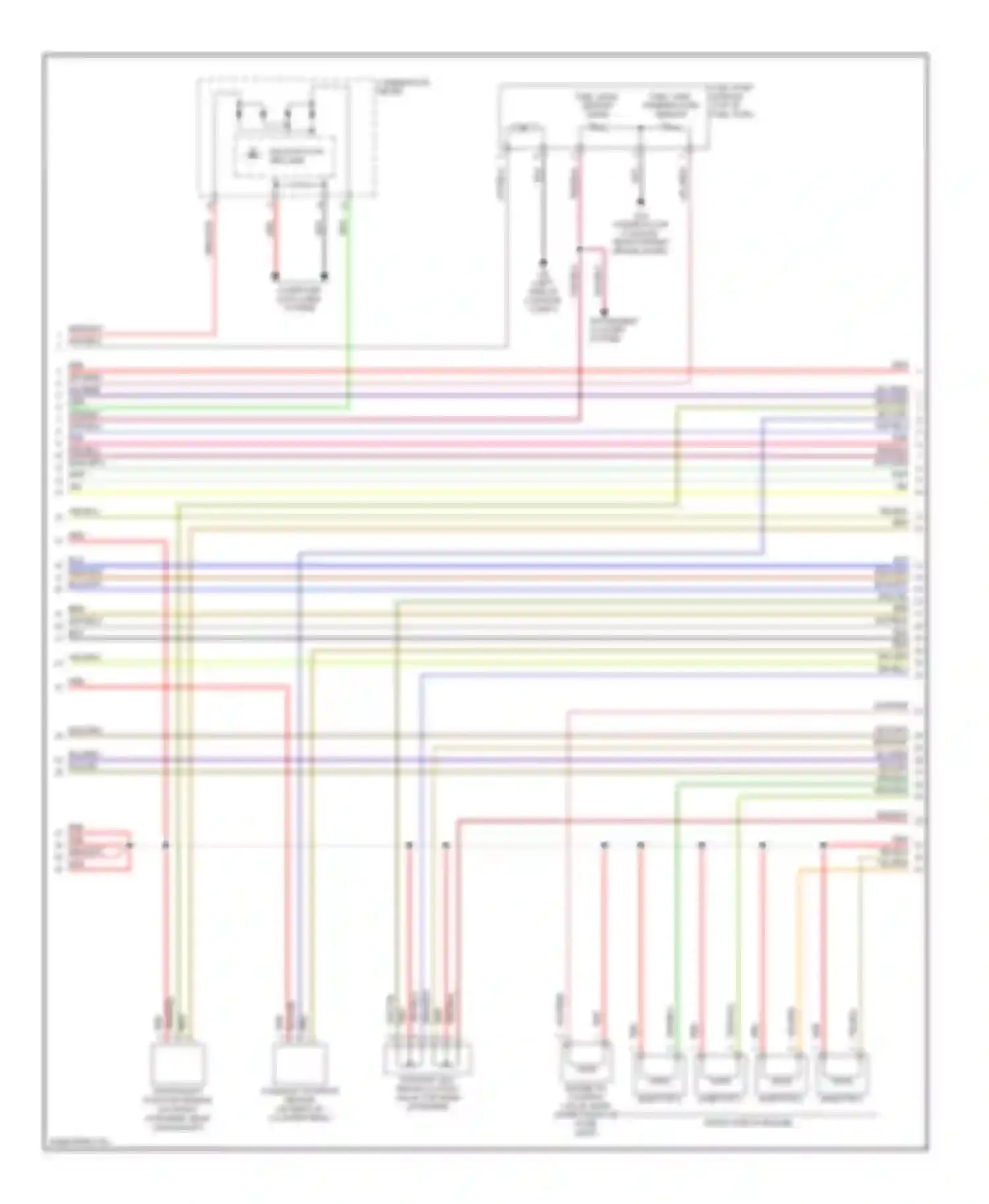 Wiring diagram fuel tank temperature sensor for Mitsubishi Eclipse IV (2005-2008) (3 of 5)
