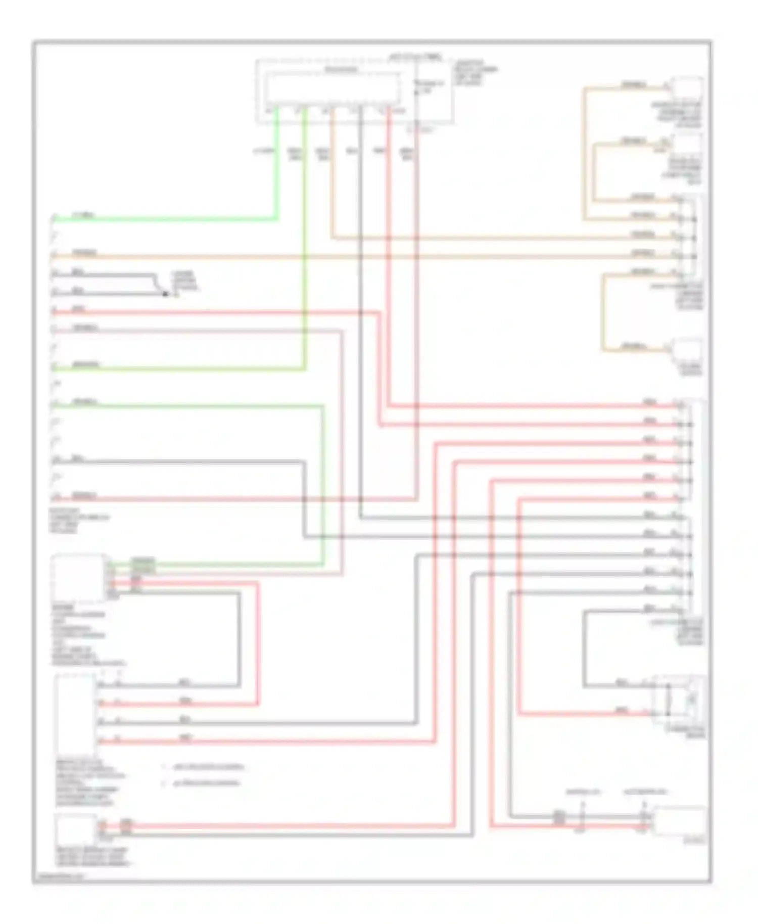 Wiring diagram fuse 15 for Mitsubishi Eclipse IV (2005-2008) (2 of 6)