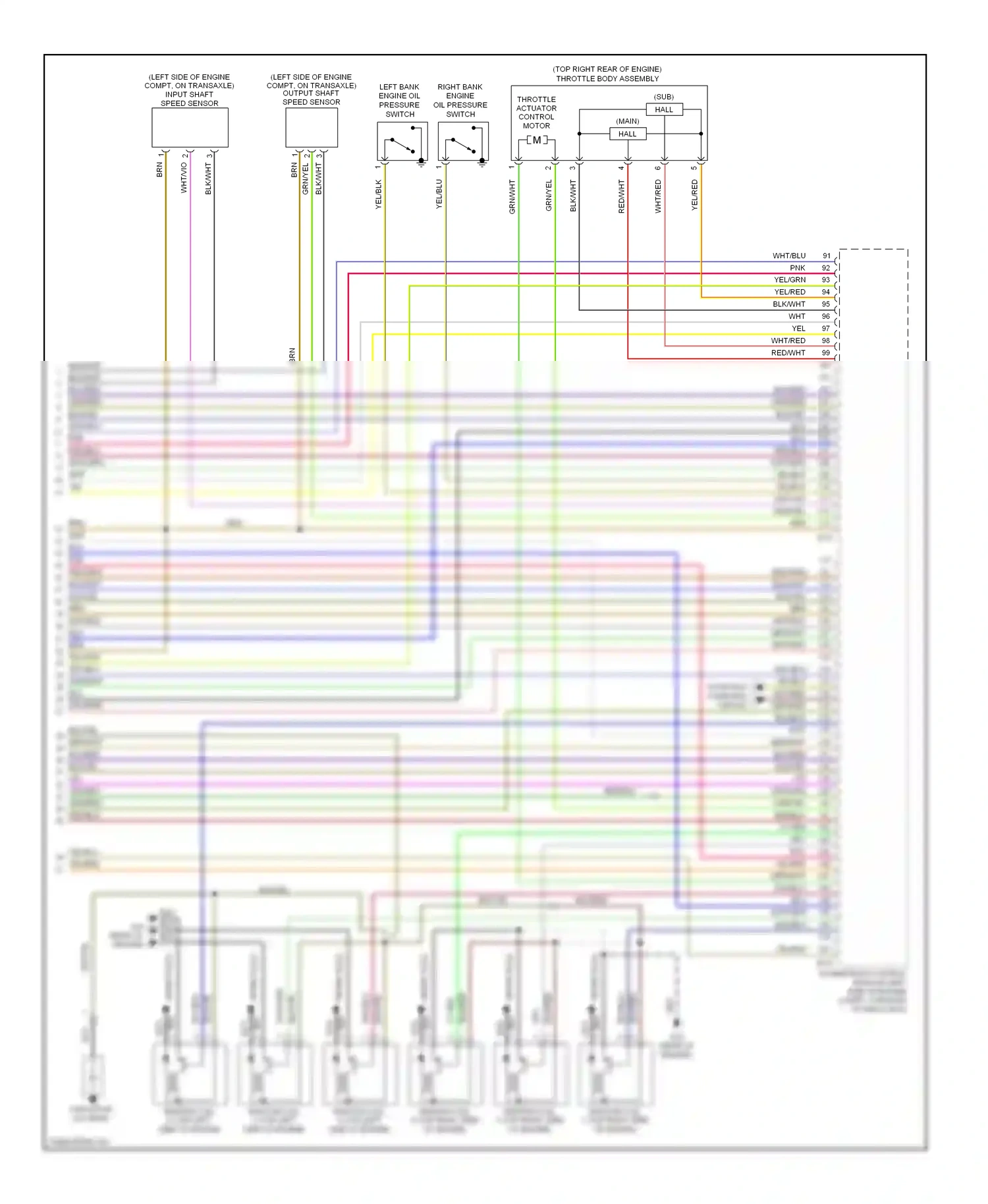 Mitsubishi Eclipse IV (2005-2008) vio wiring diagram  (16 of 23)