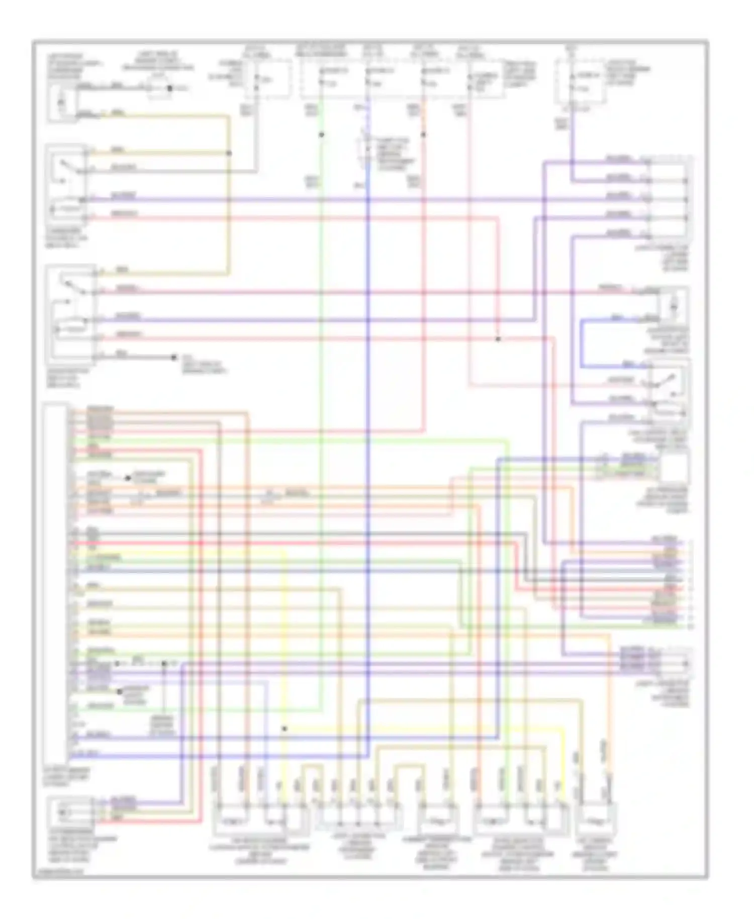 Galant Mitsubishi IX facelift 2 (2008-2012): Manual a/c circuit (1 of 2)