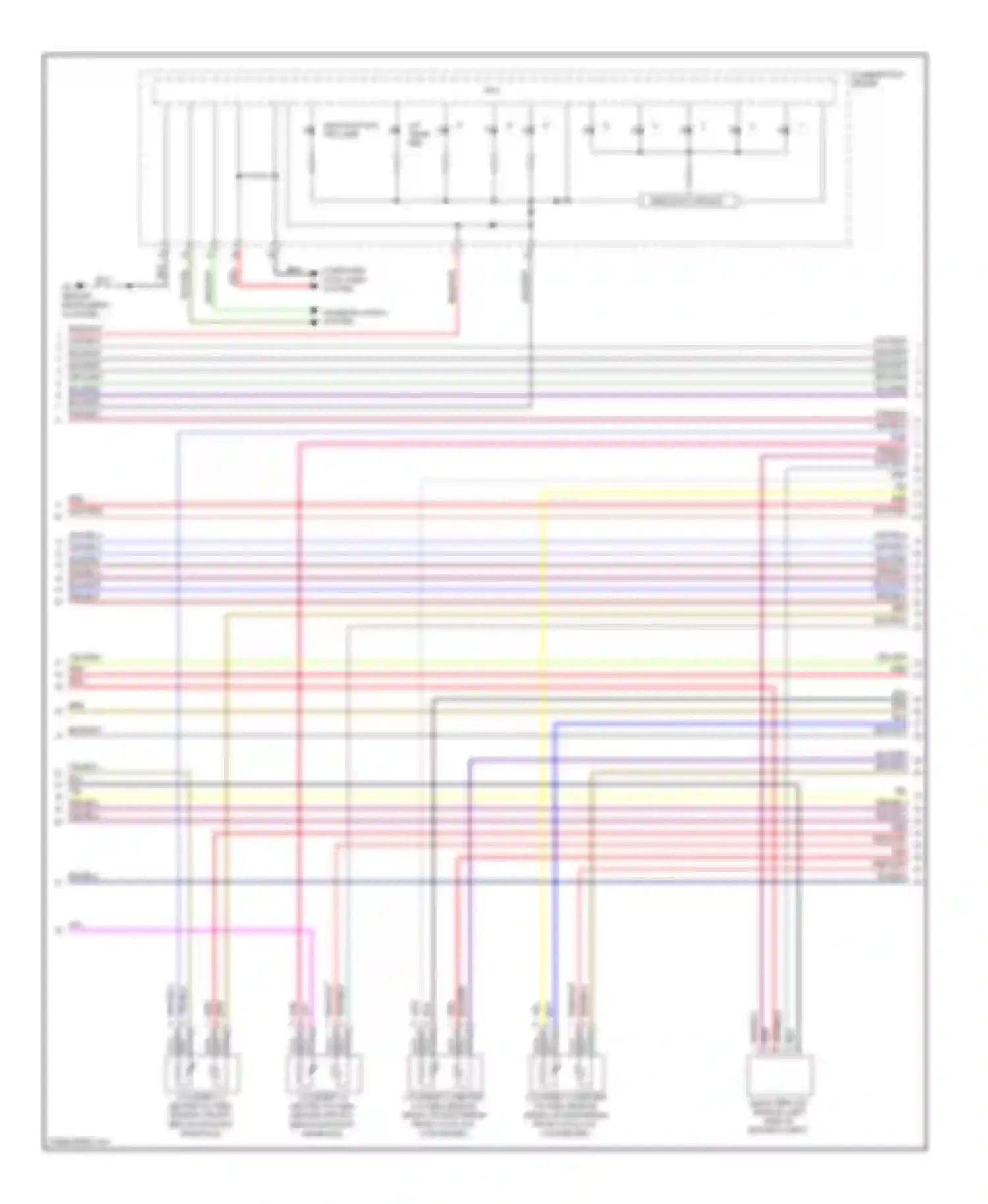 Galant Mitsubishi IX facelift 2 (2008-2012): Wiring diagram engine performance 2.4l (3 of 5)