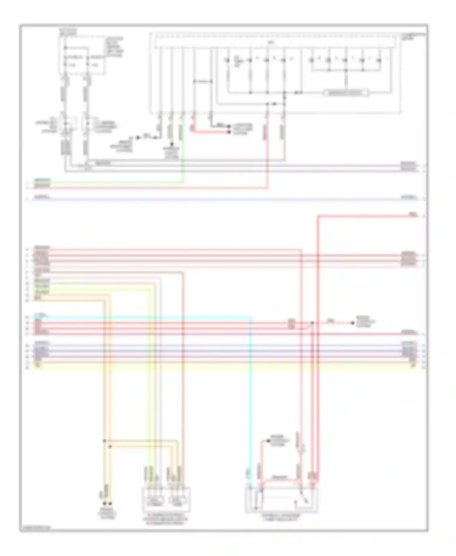 Galant Mitsubishi IX facelift 2 (2008-2012): Transmission circuit (2 of 3)