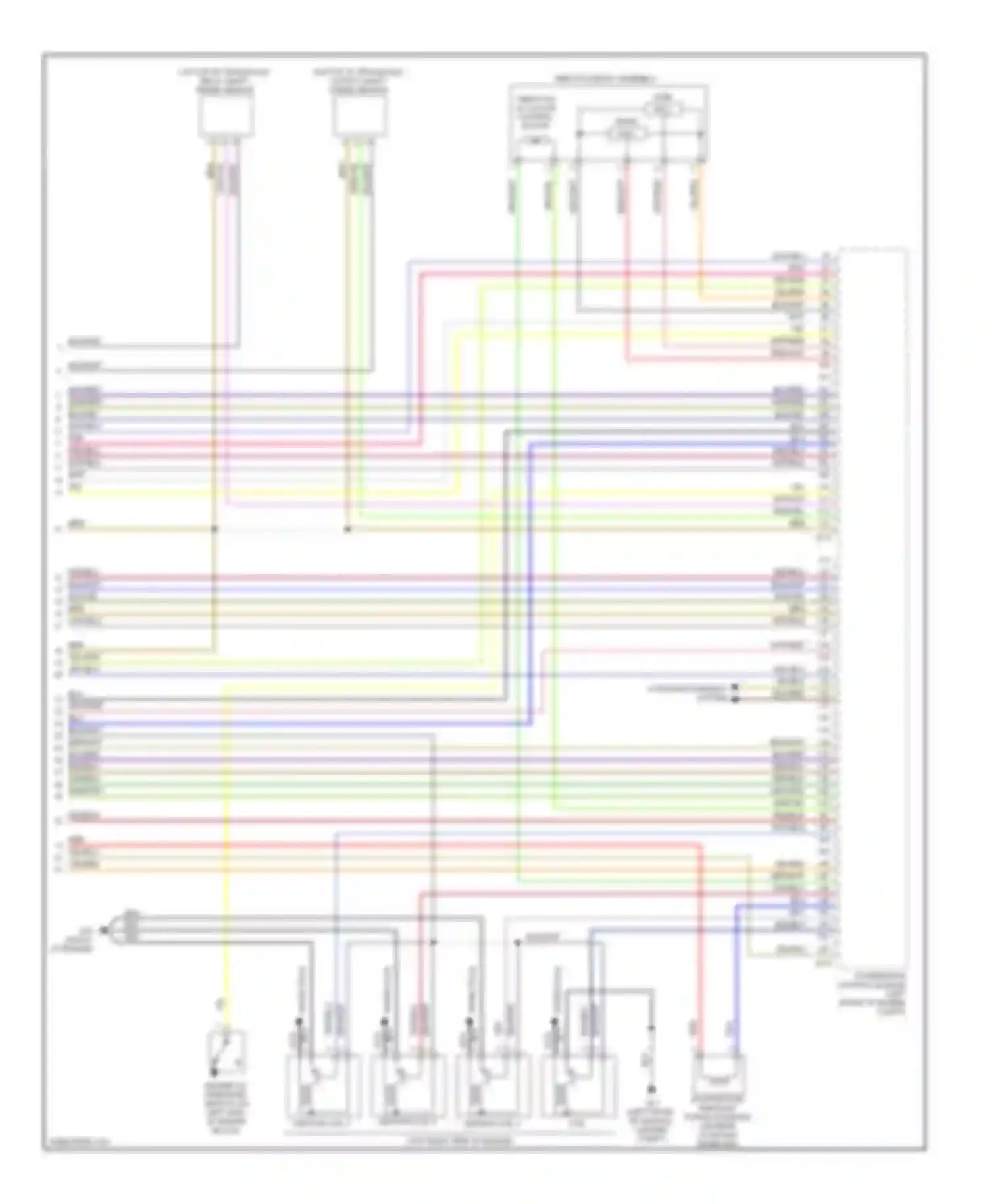 Wiring diagram b-23 for Mitsubishi Galant IX facelift 2 (2008-2012) (1 of 1)