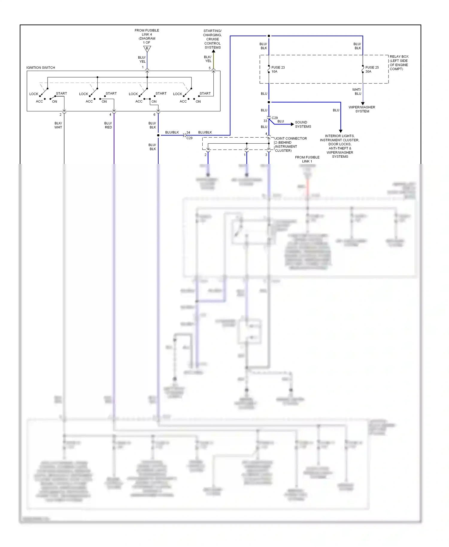 Mitsubishi Galant IX facelift 2 (2008-2012) engine controls system wiring diagram  (5 of 8)