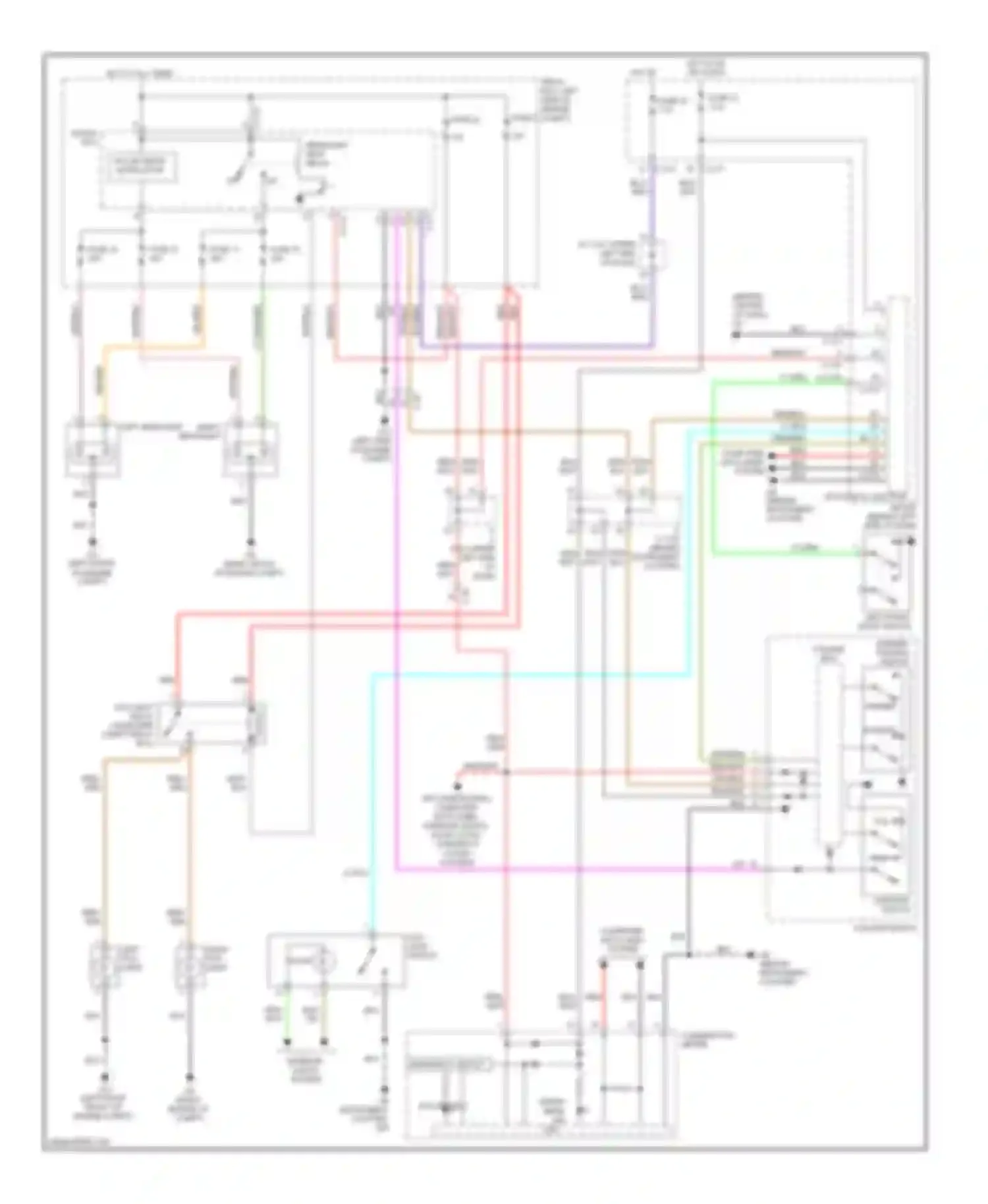 Wiring diagram fuse 18 for Mitsubishi Galant IX facelift 2 (2008-2012) (1 of 1)