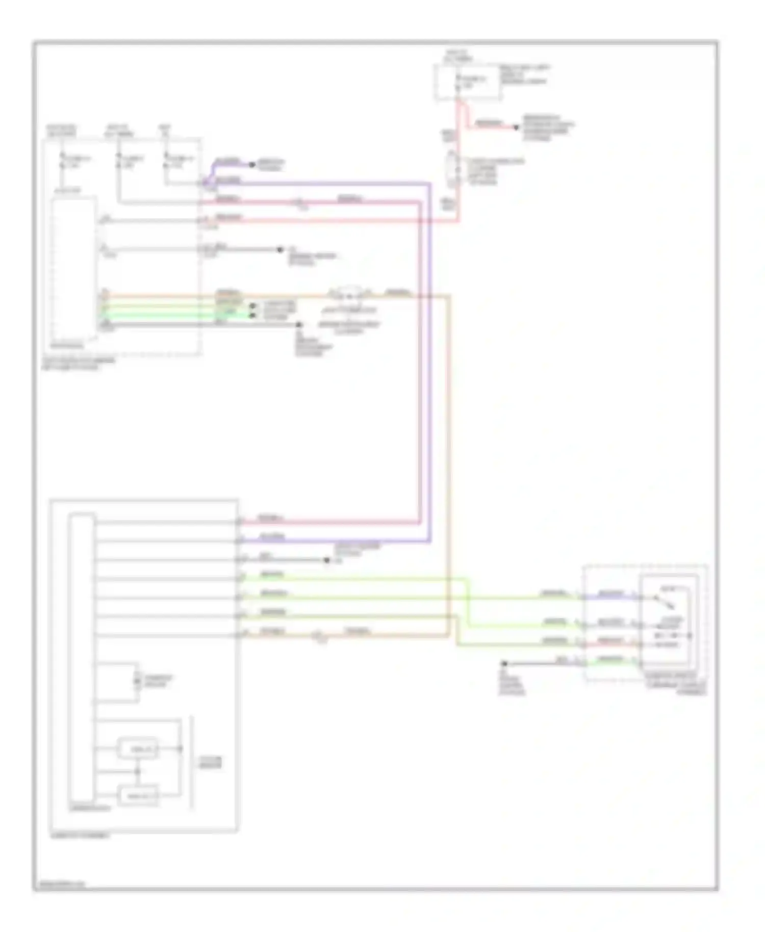 Wiring diagram fuse 4 for Mitsubishi Galant IX facelift 2 (2008-2012) (1 of 1)