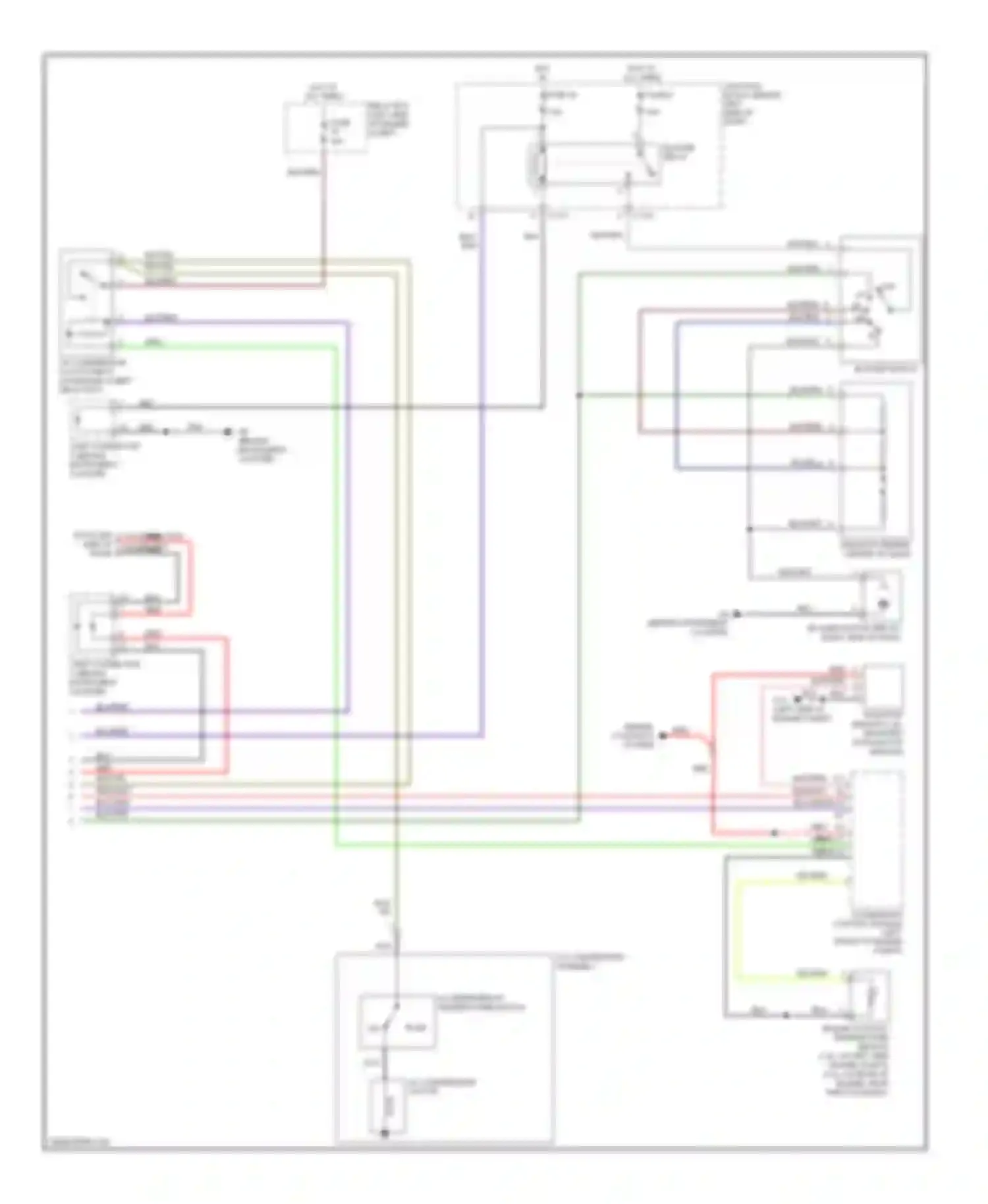 Galant Mitsubishi IX facelift (2006-2009): Manual a/c circuit, low option (2 of 2)