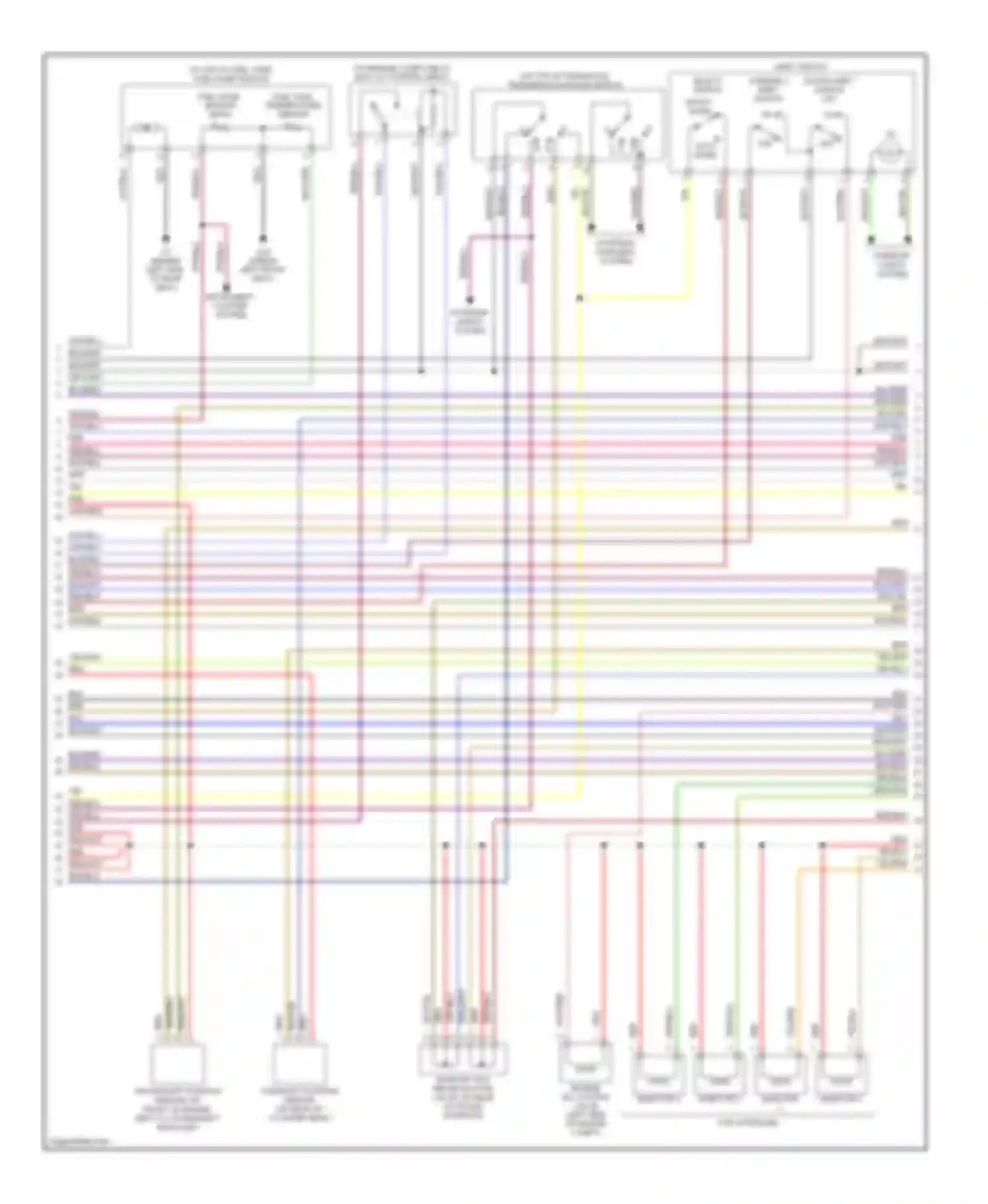 Galant Mitsubishi IX facelift (2006-2009): Wiring diagram engine performance 2.4l (4 of 5)