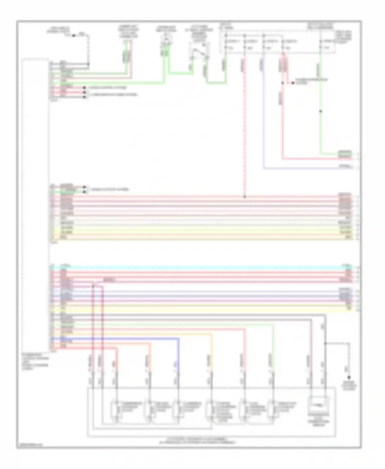 Wiring diagram blk/red for Mitsubishi Galant IX facelift (2006-2009) (22 of 25)