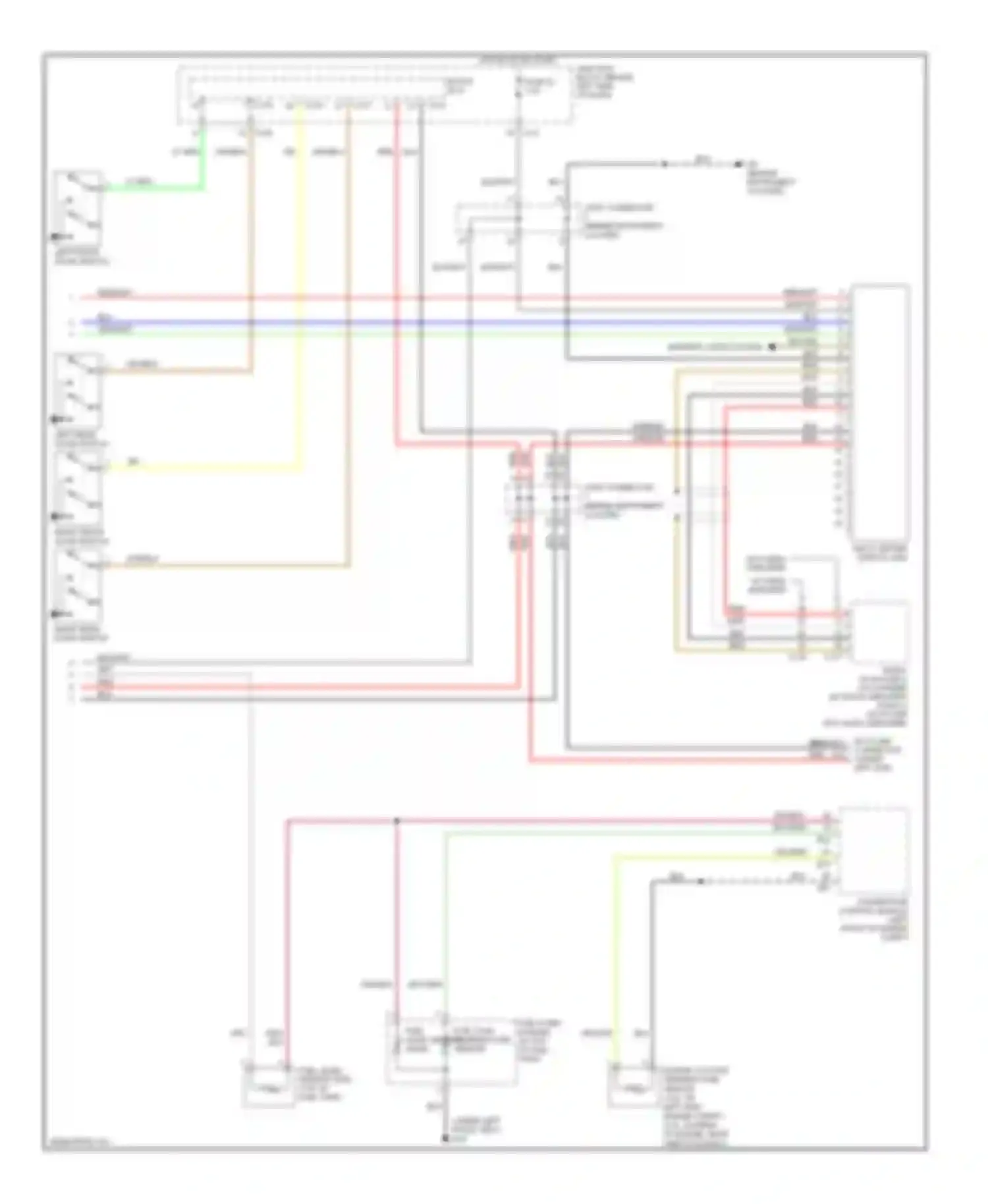 Wiring diagram brn for Mitsubishi Galant IX facelift (2006-2009) (13 of 30)