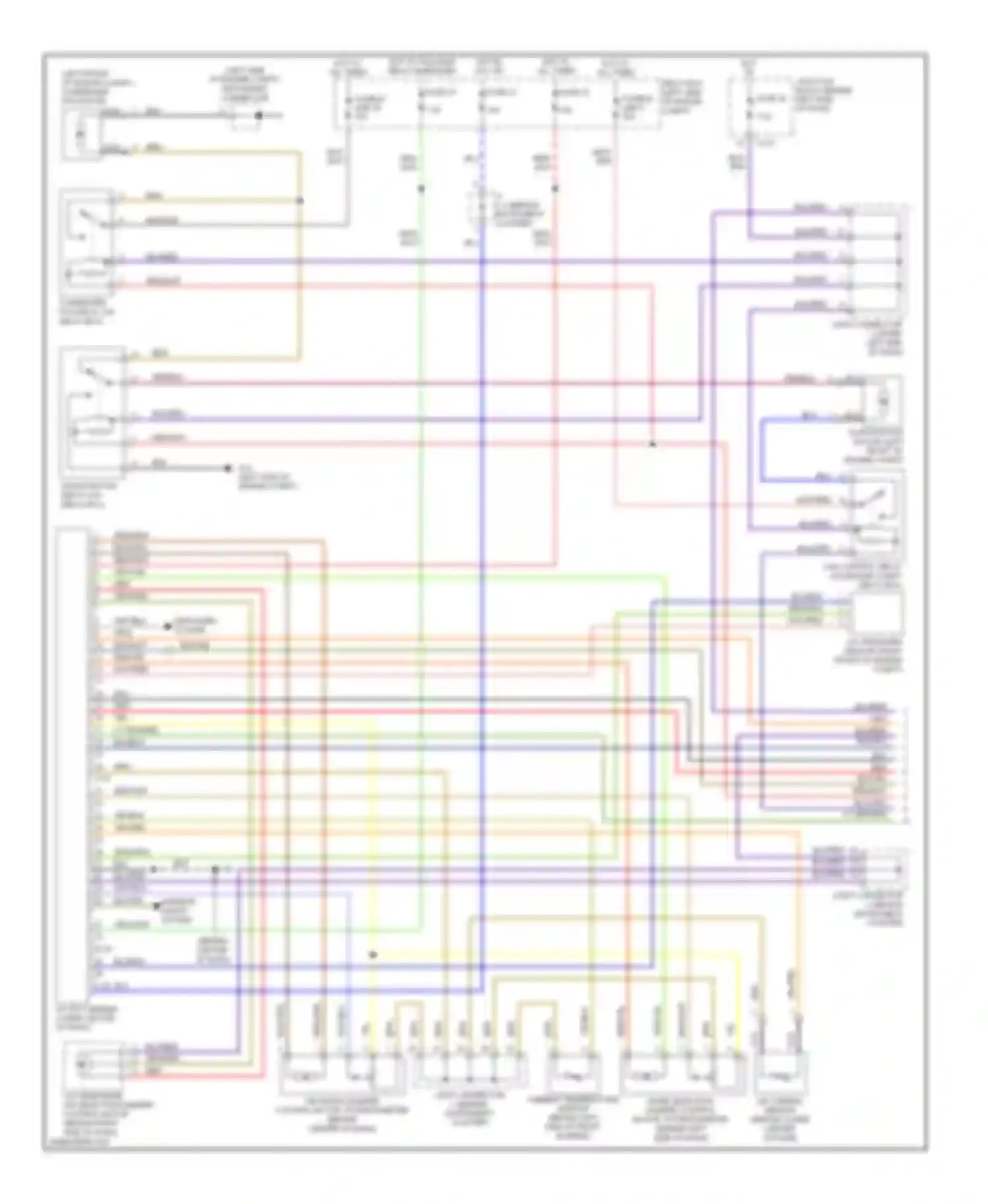 Wiring diagram fusible link 26 for Mitsubishi Galant IX facelift (2006-2009) (4 of 4)