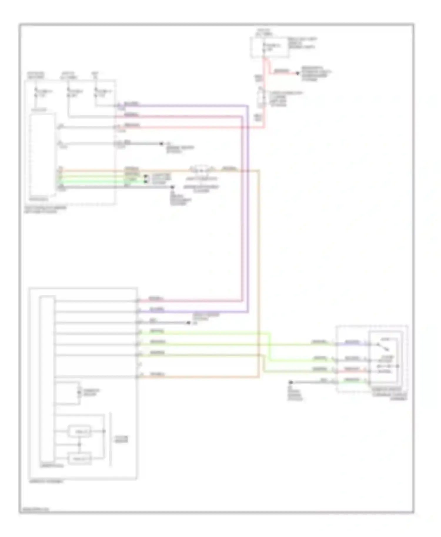 Wiring diagram grn/red for Mitsubishi Galant IX facelift (2006-2009) (20 of 21)