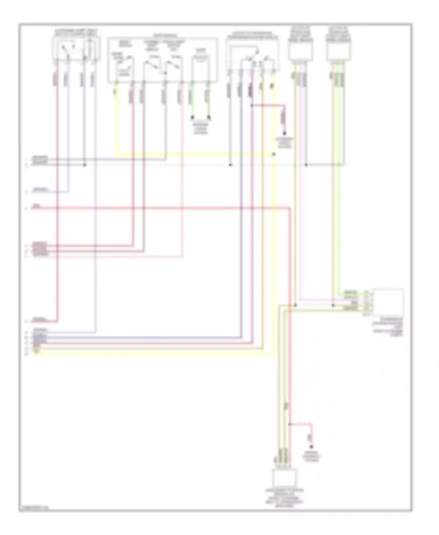 Wiring diagram on on for Mitsubishi Galant IX facelift (2006-2009) (1 of 4)