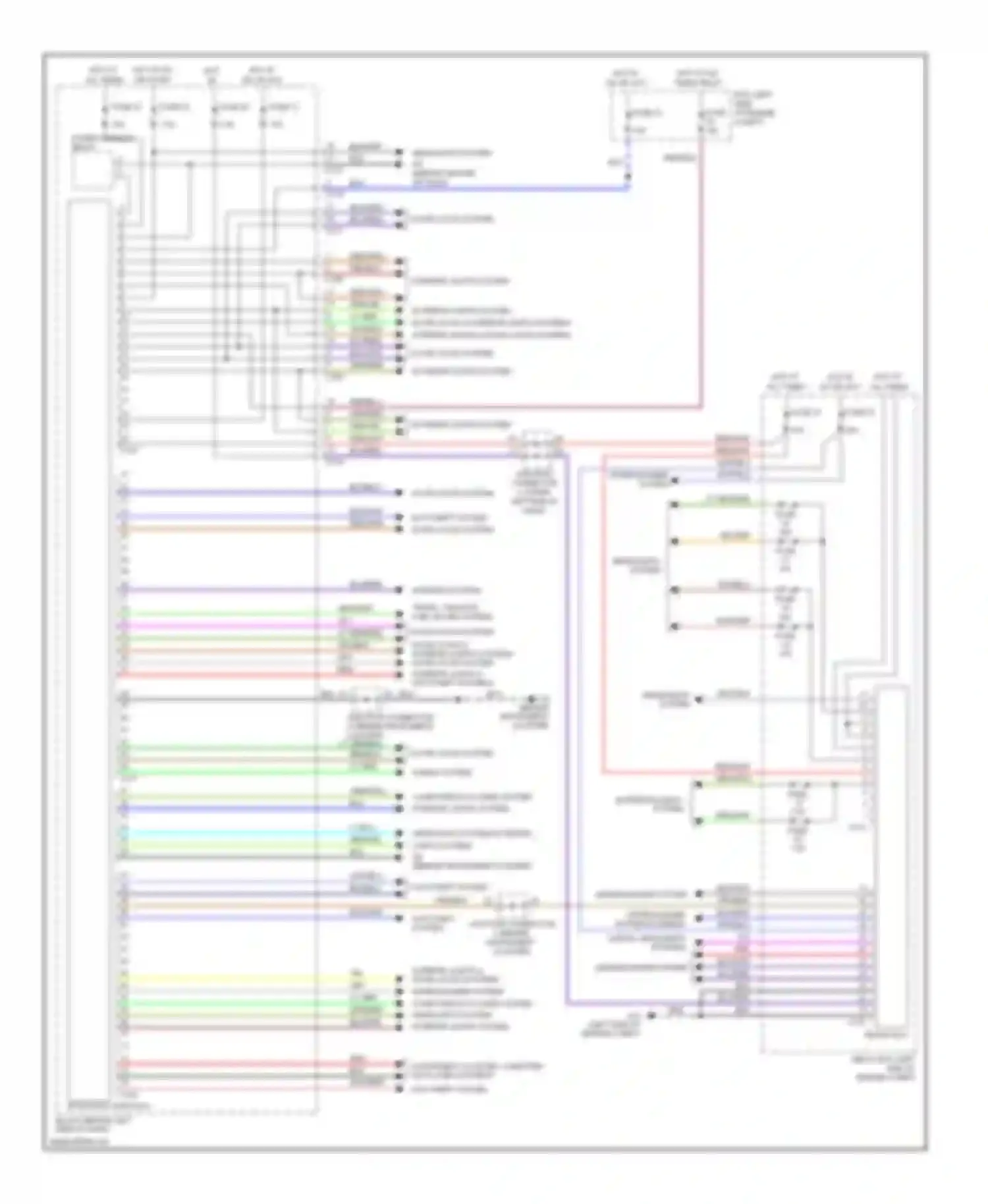 Wiring diagram org/blu for Mitsubishi Galant IX facelift (2006-2009) (2 of 11)