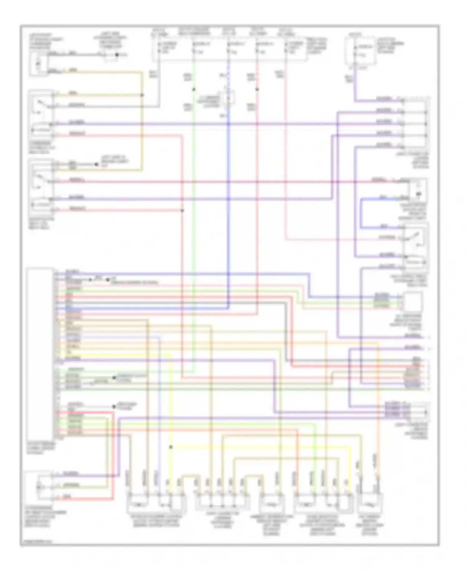 Wiring diagram red/grn for Mitsubishi Galant IX facelift (2006-2009) (5 of 9)