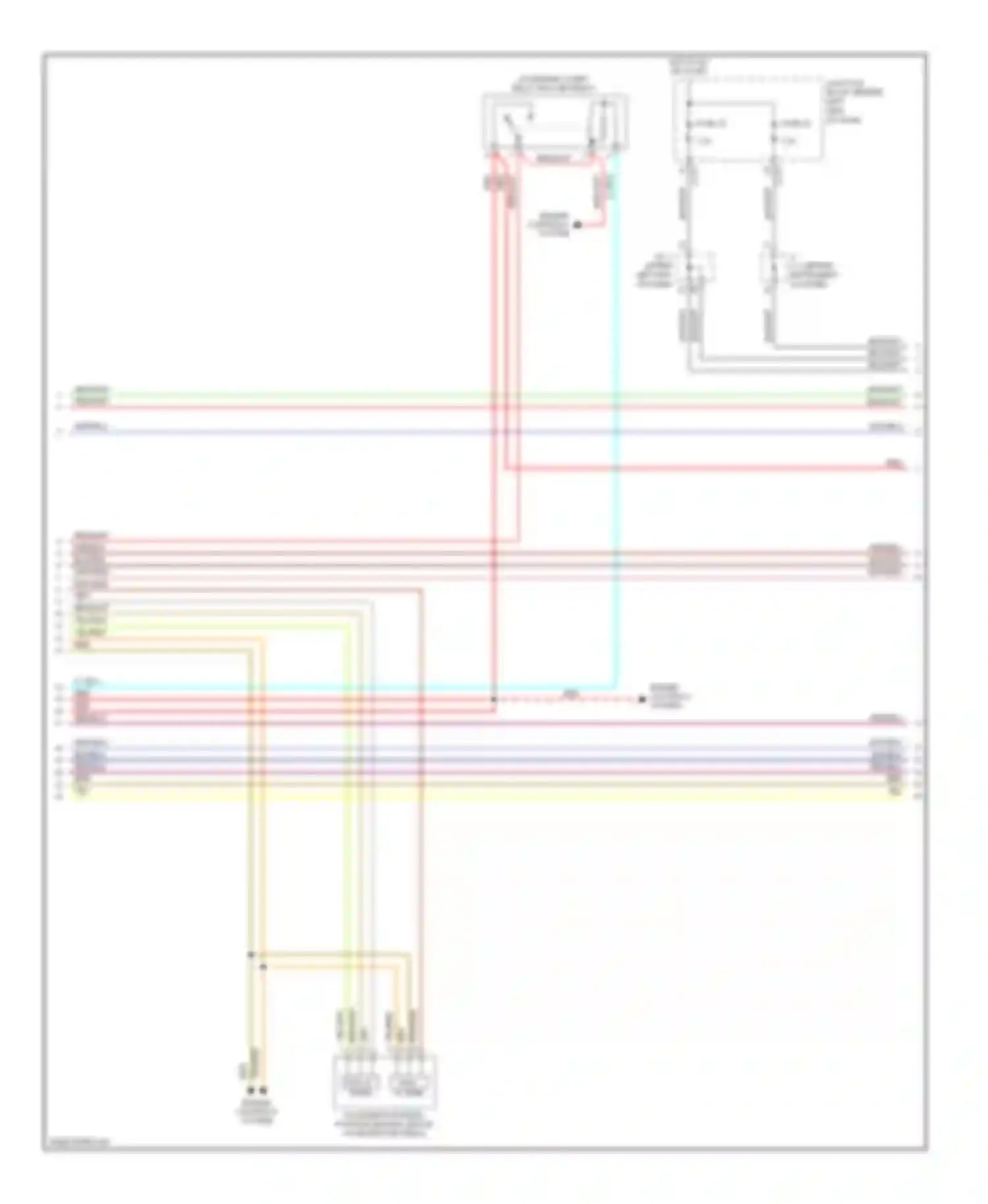 Wiring diagram red/wht for Mitsubishi Galant IX facelift (2006-2009) (41 of 50)