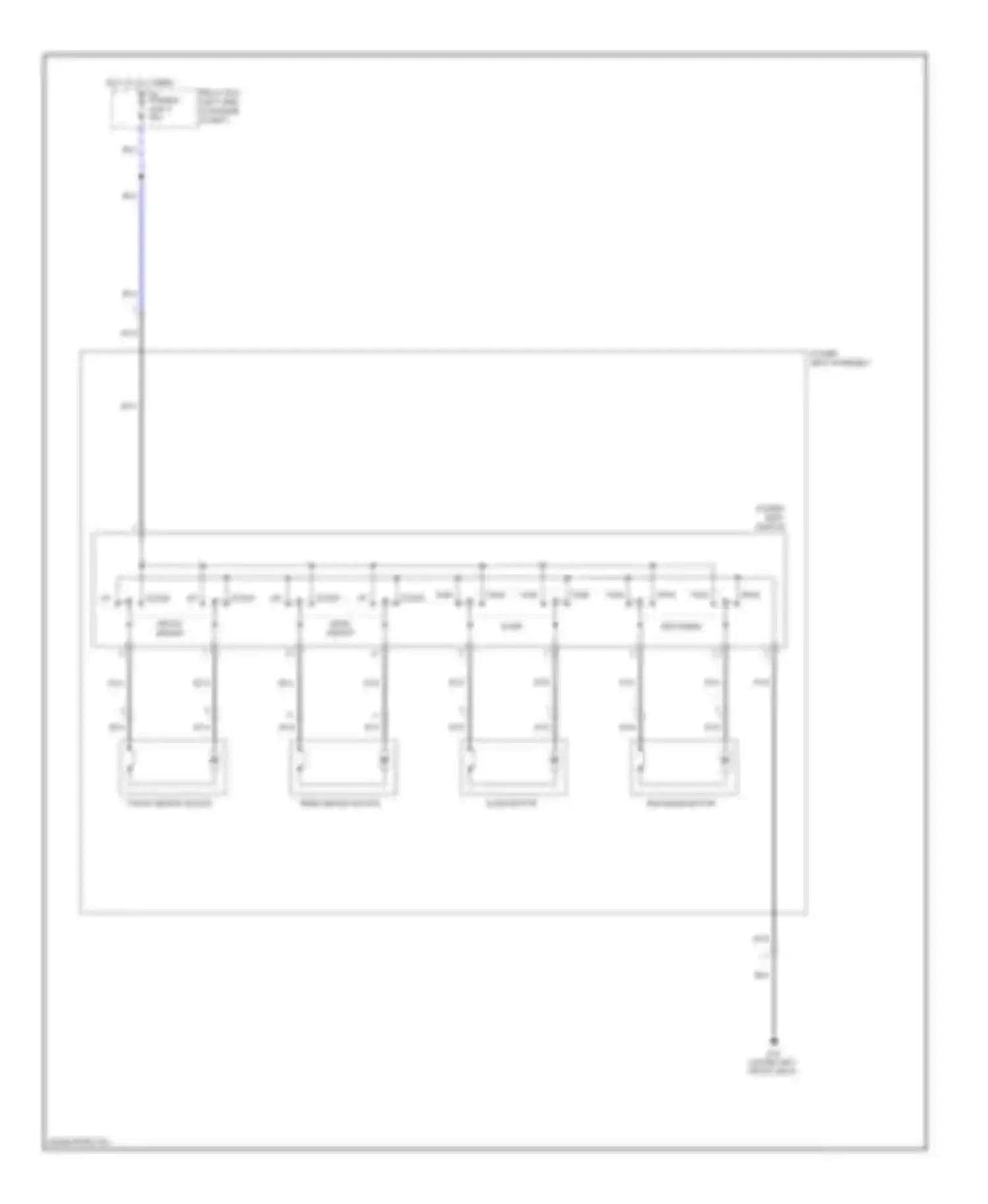 Wiring diagram rwd fwd for Mitsubishi Galant IX facelift (2006-2009) (1 of 1)