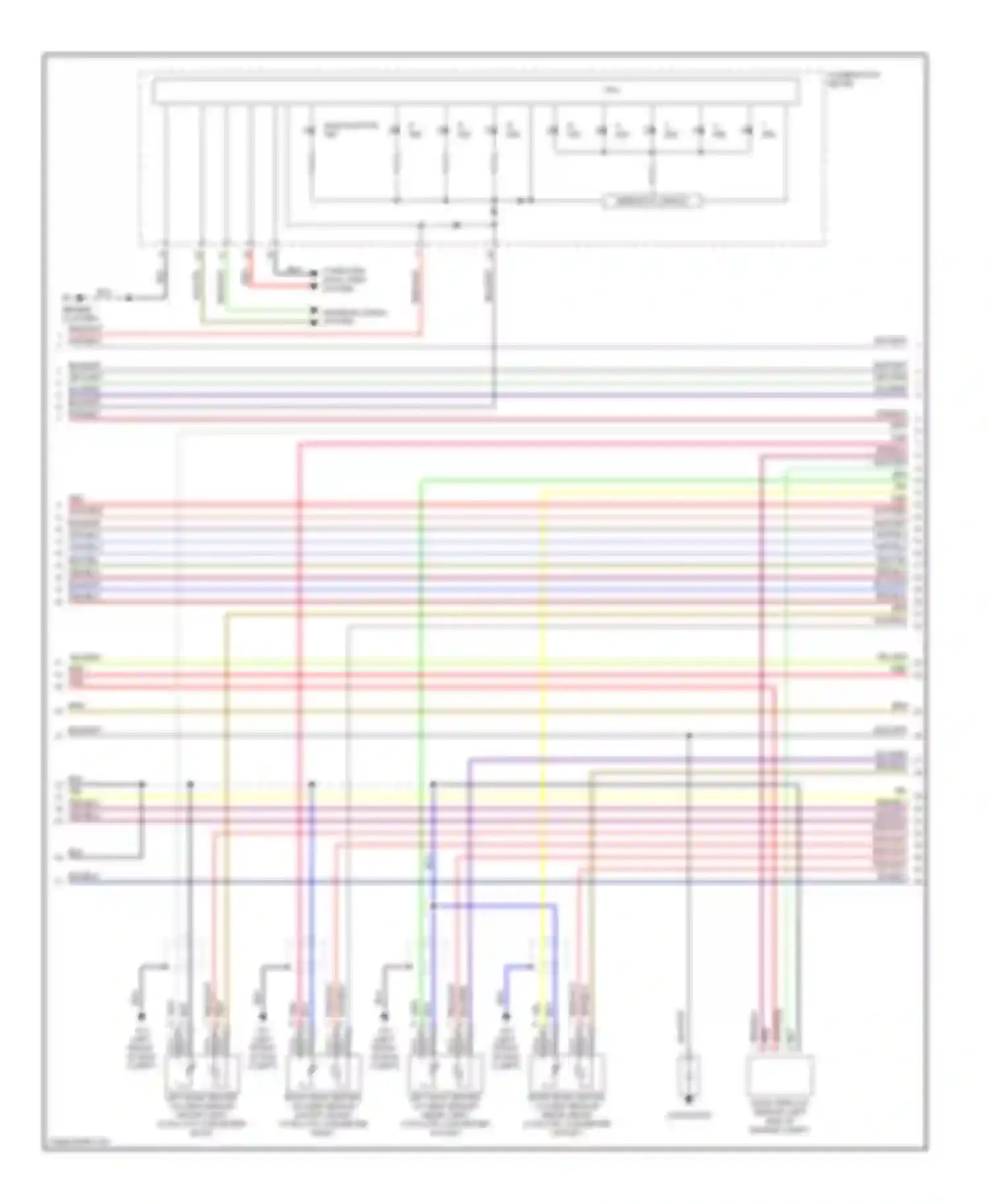 Galant Mitsubishi IX (2003-2006): Wiring diagram engine performance 3.8l (3 of 5)