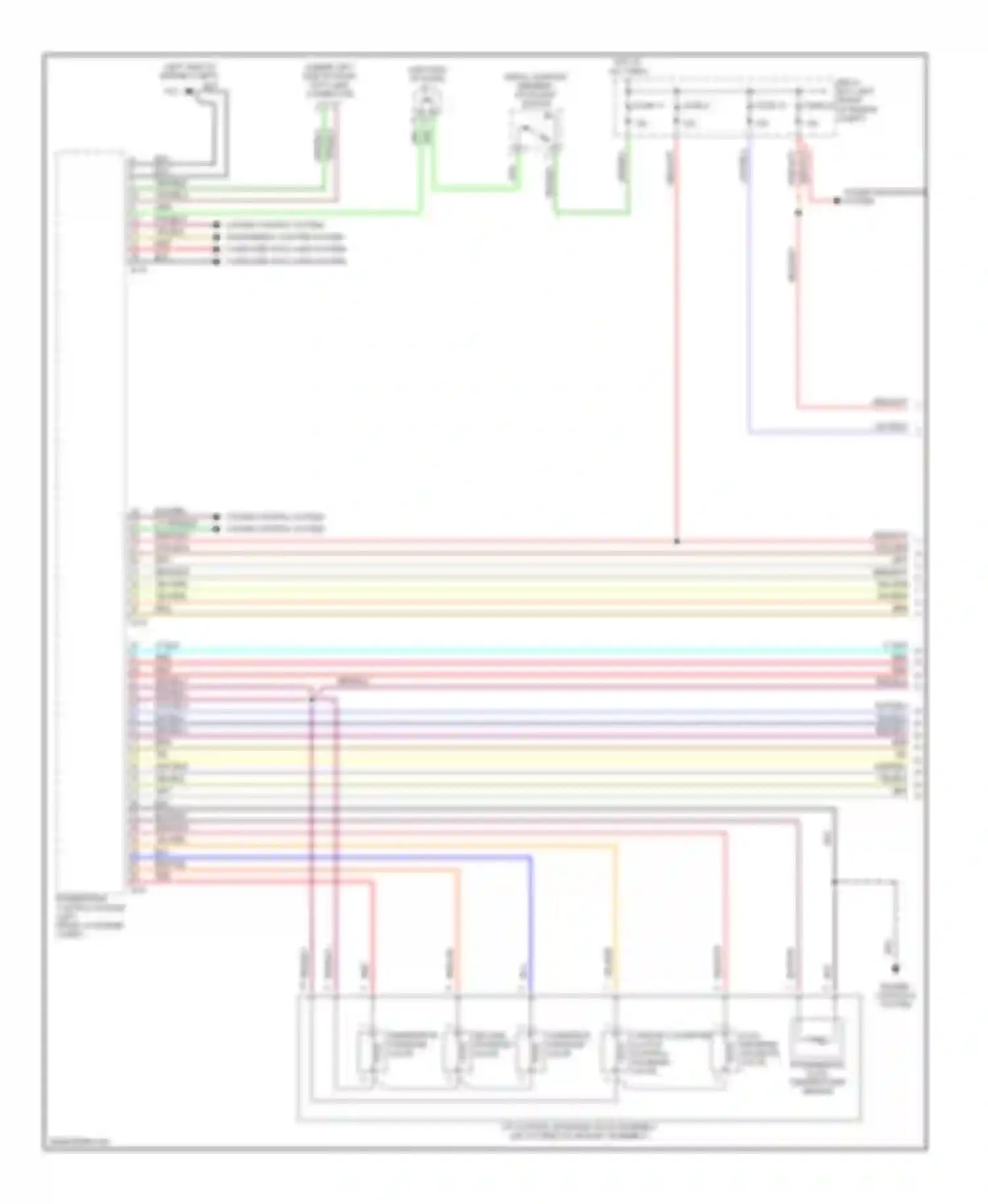 Wiring diagram b-21 for Mitsubishi Galant IX (2003-2006) (1 of 4)
