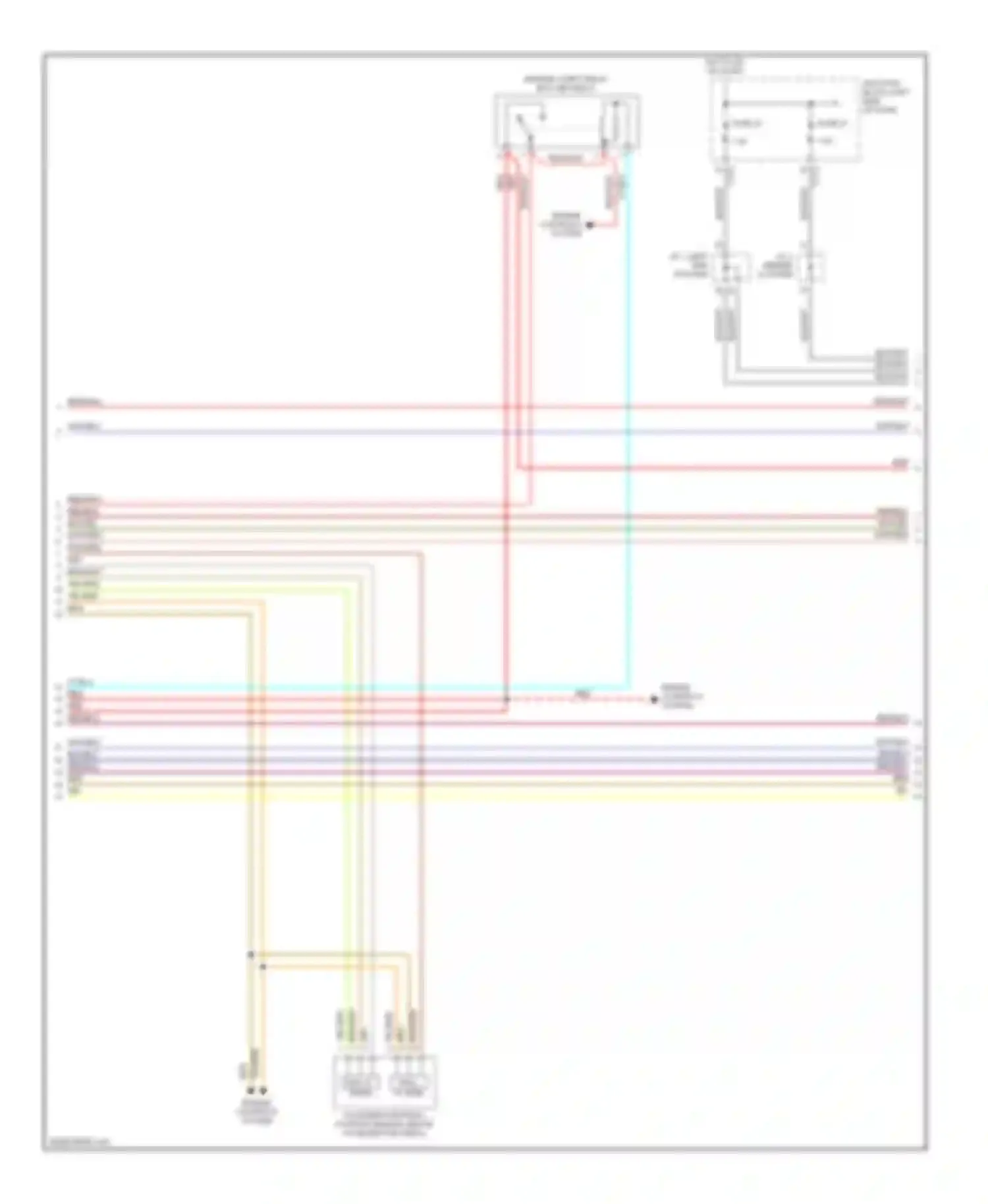 Wiring diagram red/blu for Mitsubishi Galant IX (2003-2006) (31 of 32)