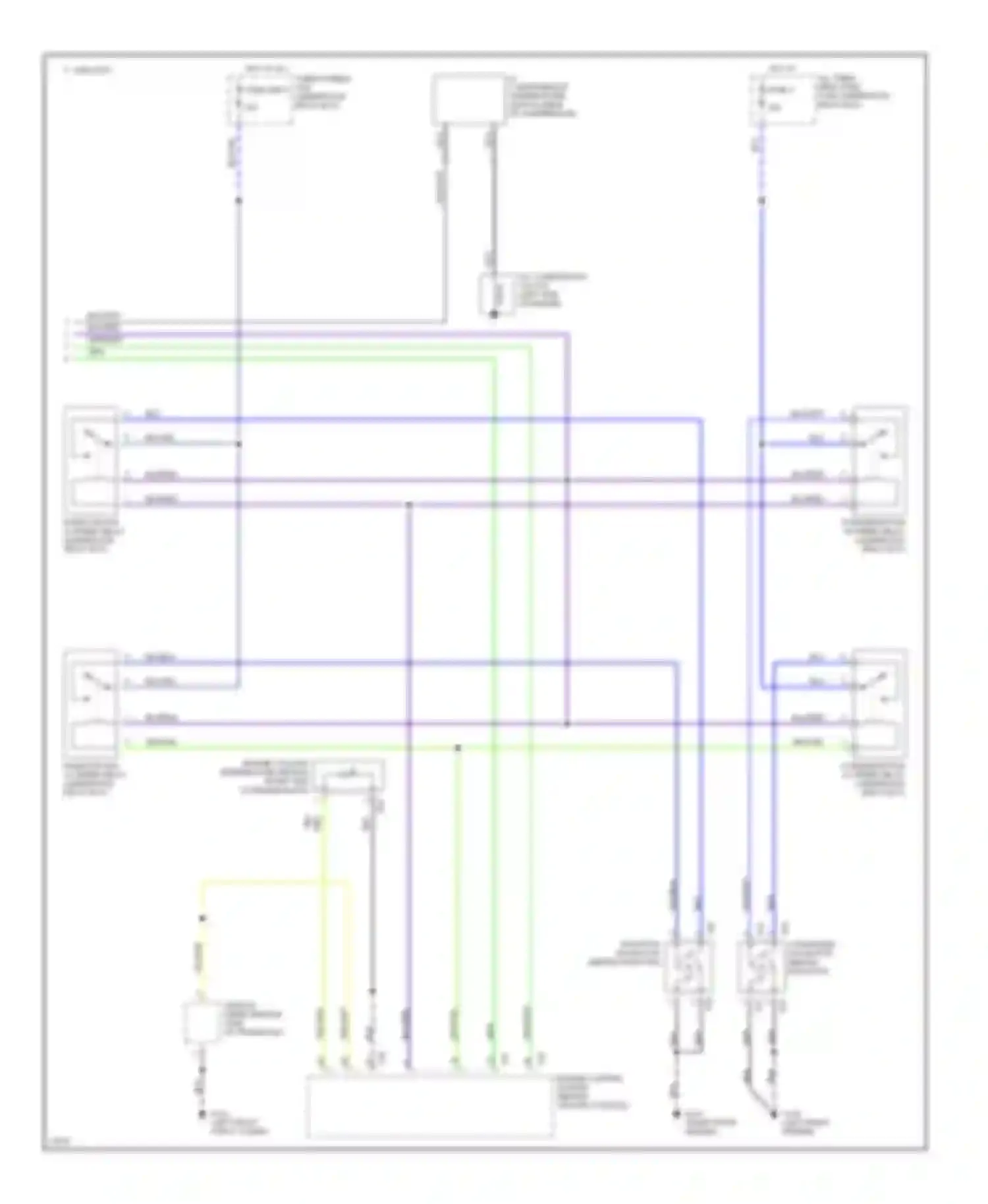 Wiring diagram blk for Mitsubishi Galant VII (1992-1997) (2 of 40)