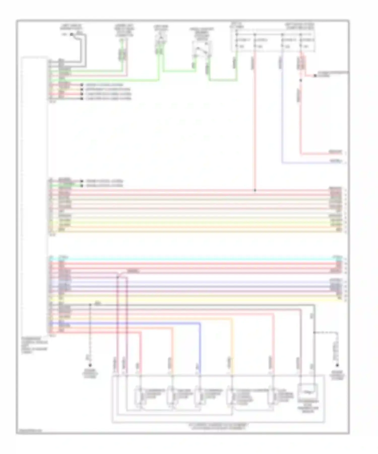 Wiring diagram fuse 9 for Mitsubishi Galant VIII facelift (1998-2006) (2 of 5)