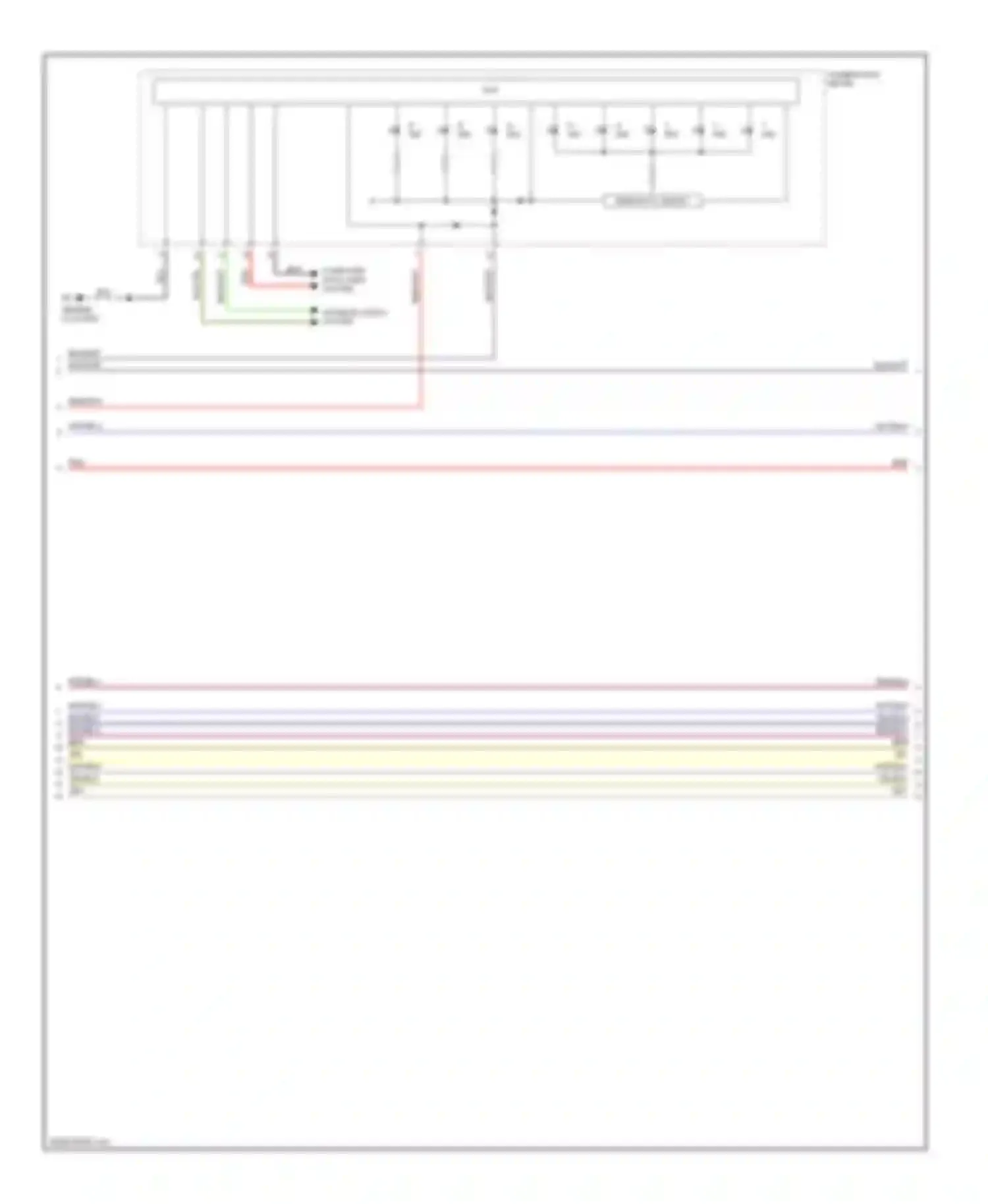 Wiring diagram ind ind for Mitsubishi Galant VIII facelift (1998-2006) (1 of 2)