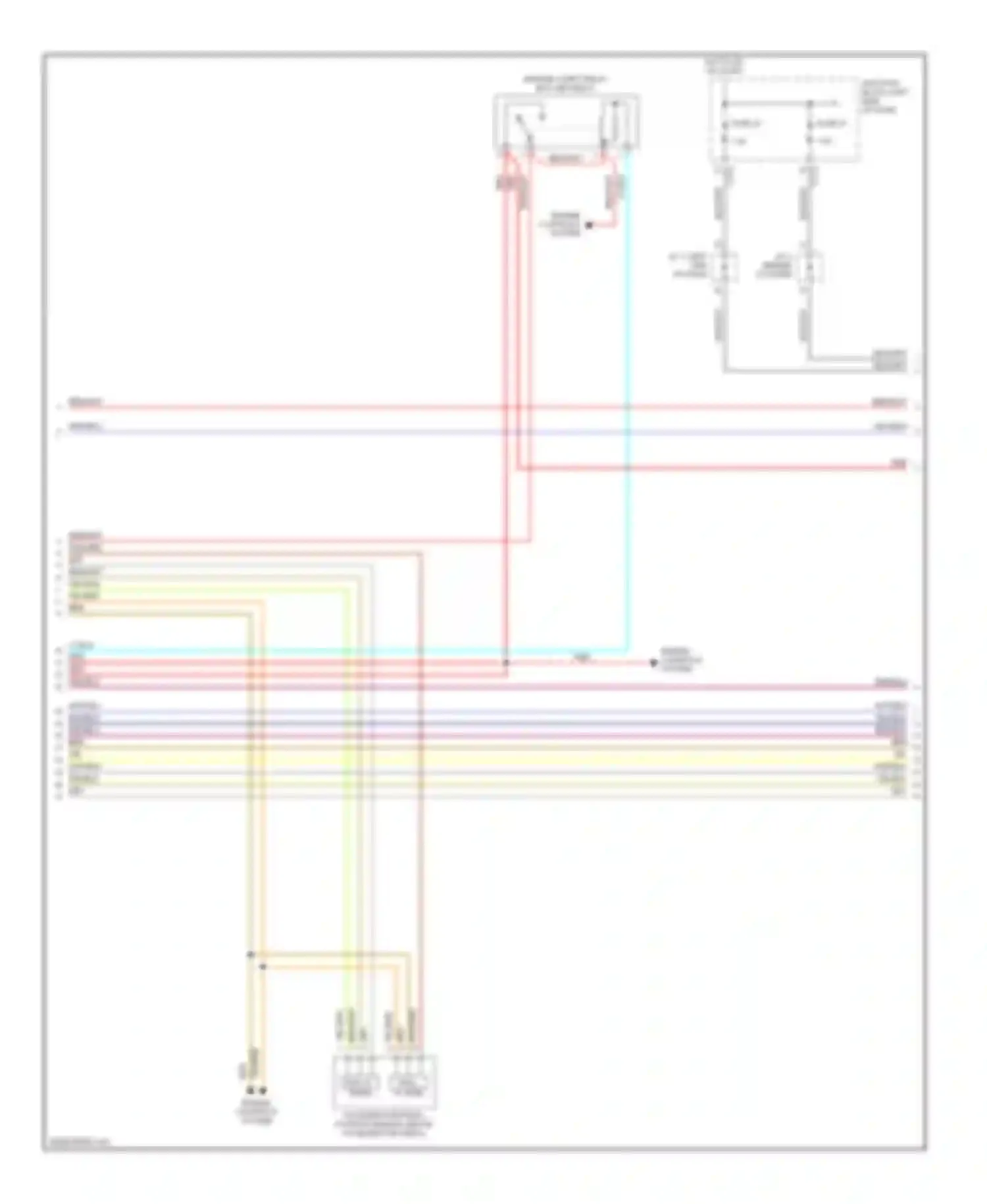 Wiring diagram red/wht for Mitsubishi Galant VIII facelift (1998-2006) (33 of 42)