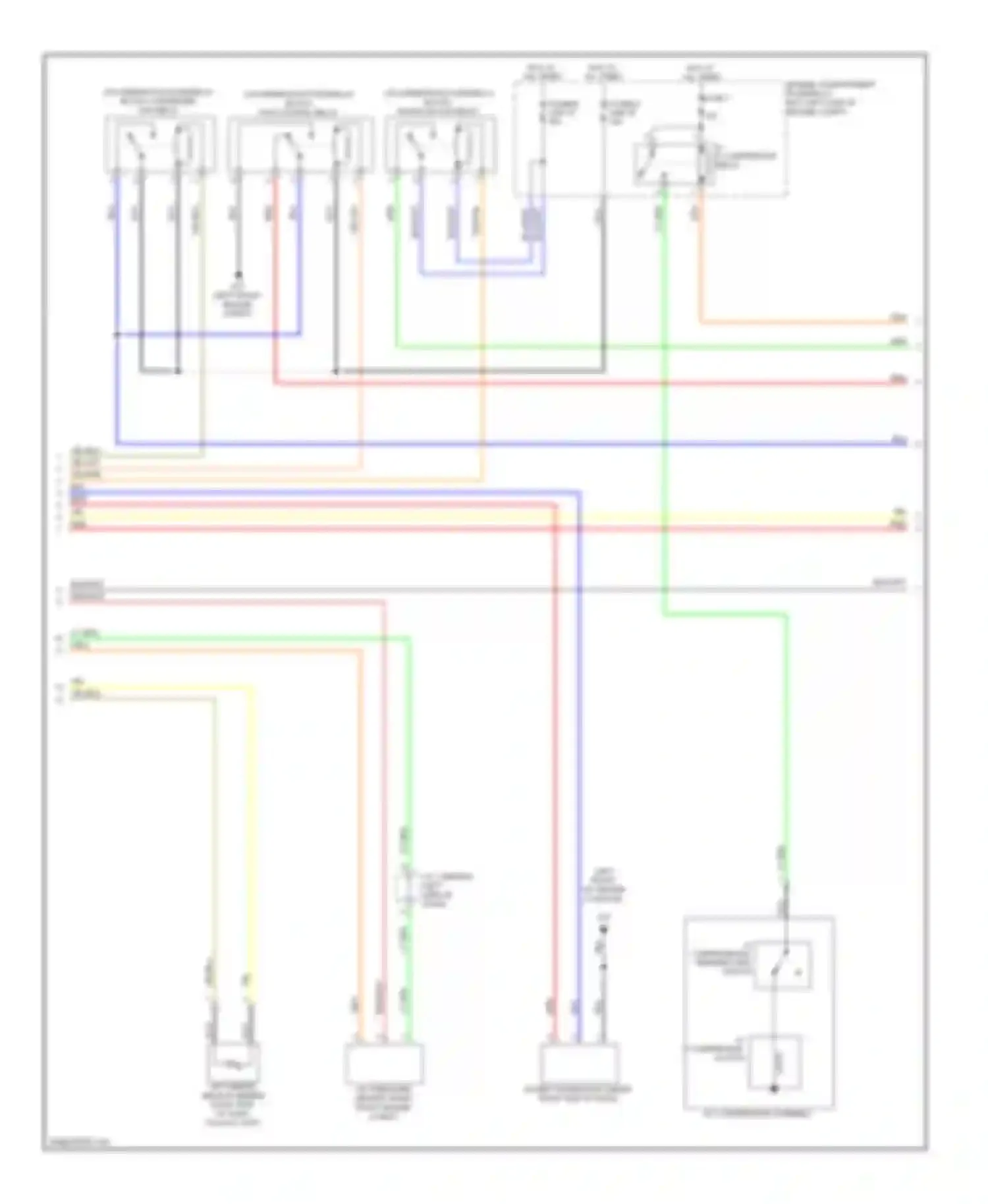 Lancer Mitsubishi IX facelift (2005-2010): Manual a/c circuit, except evolution (2 of 3)