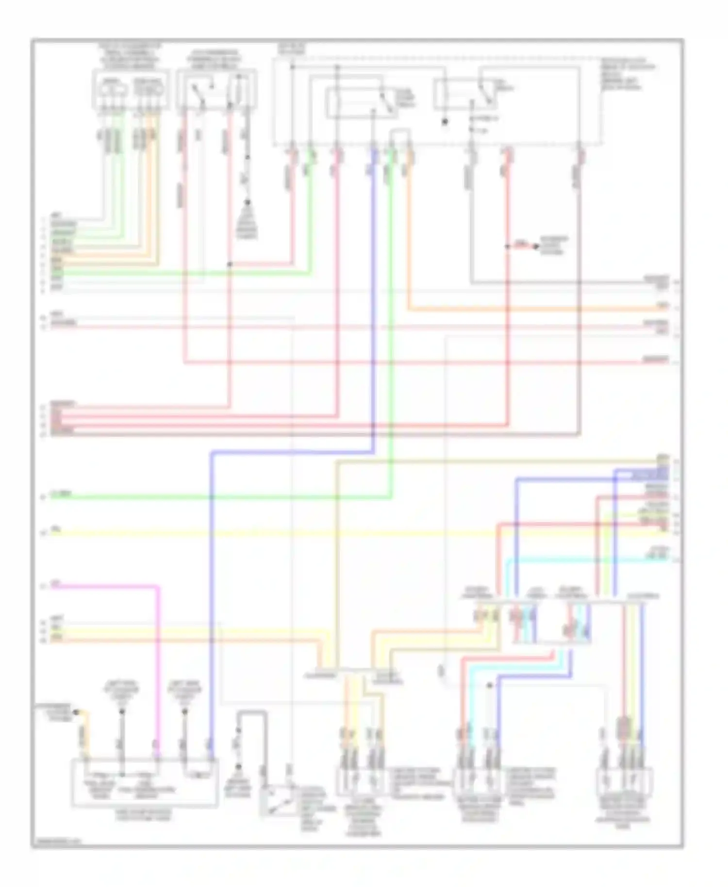 Lancer Mitsubishi IX facelift (2005-2010): Wiring diagram engine performance 2.0l turbo (2 of 4)
