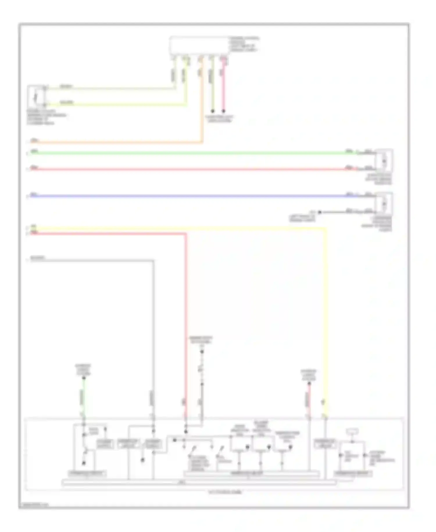 Wiring diagram computer data lines system for Mitsubishi Lancer IX facelift (2005-2010) (7 of 70)