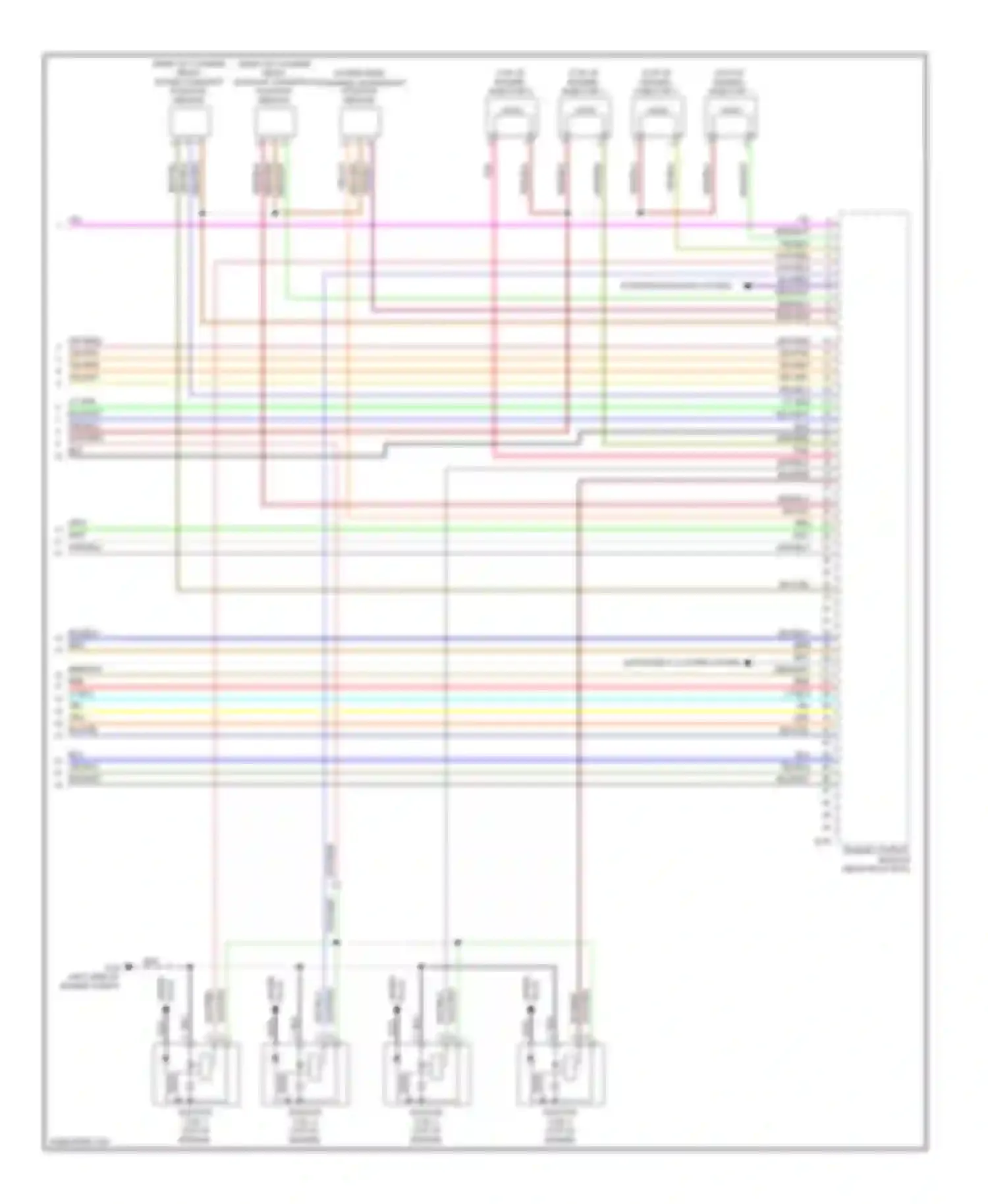 Wiring diagram yel/blu for Mitsubishi Lancer IX facelift (2005-2010) (18 of 65)
