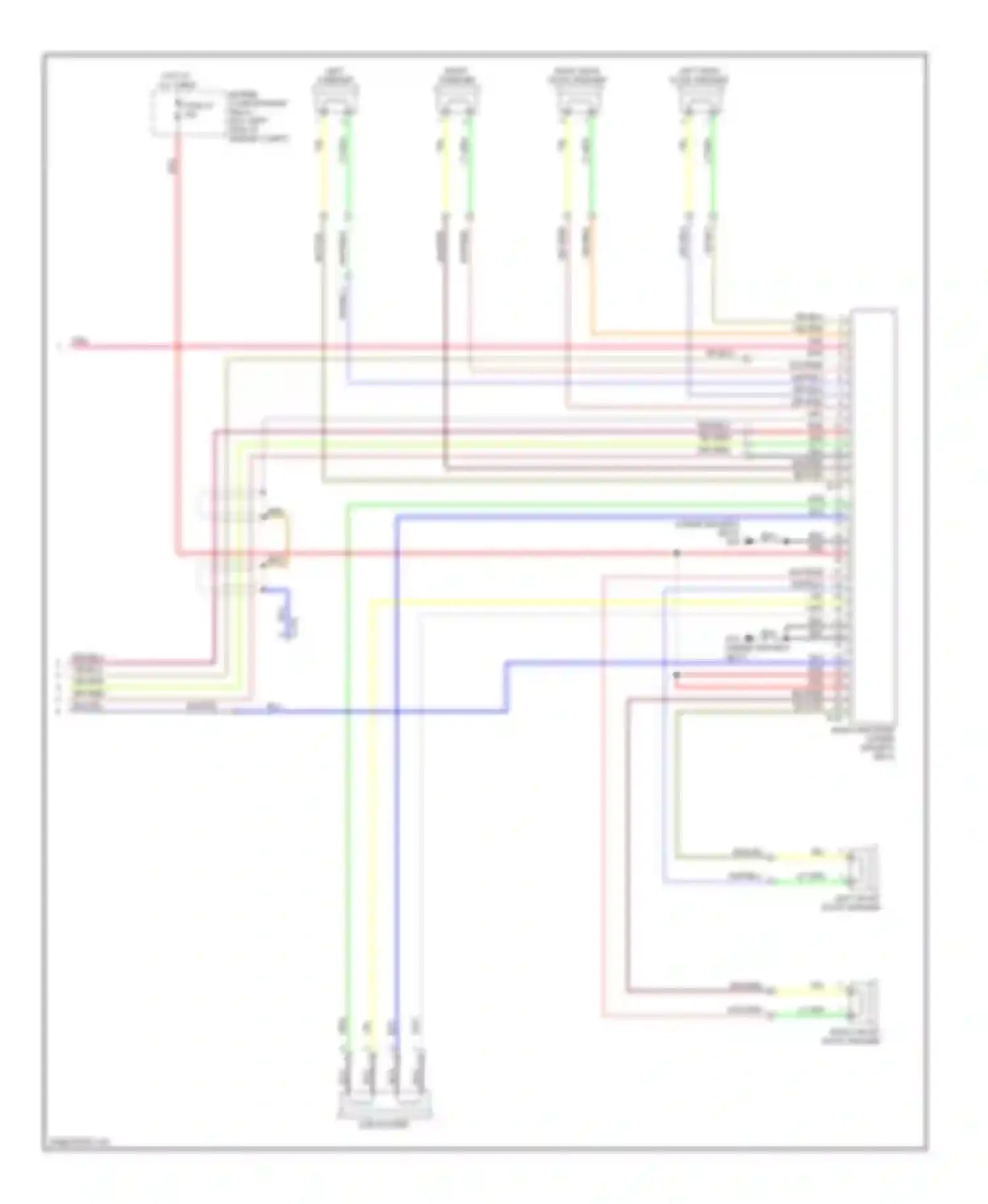 Wiring diagram yel/red for Mitsubishi Lancer IX facelift (2005-2010) (31 of 39)