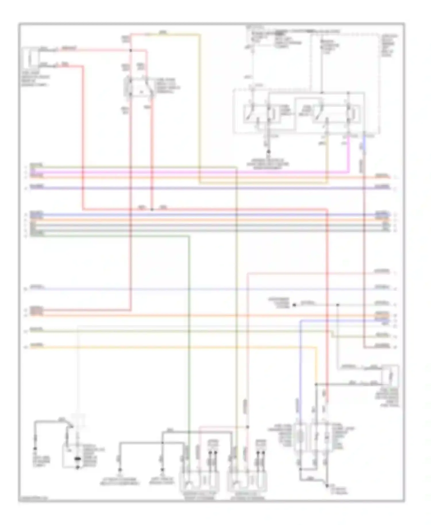 Lancer Mitsubishi IX (2000-2007): Wiring diagram engine performance 2.0l turbo (2 of 3)