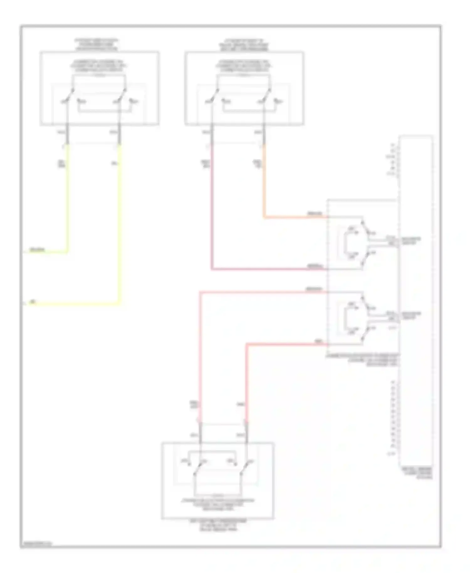 Lancer Mitsubishi IX (2000-2007): Supplemental restraints circuit, evolution (2 of 2)