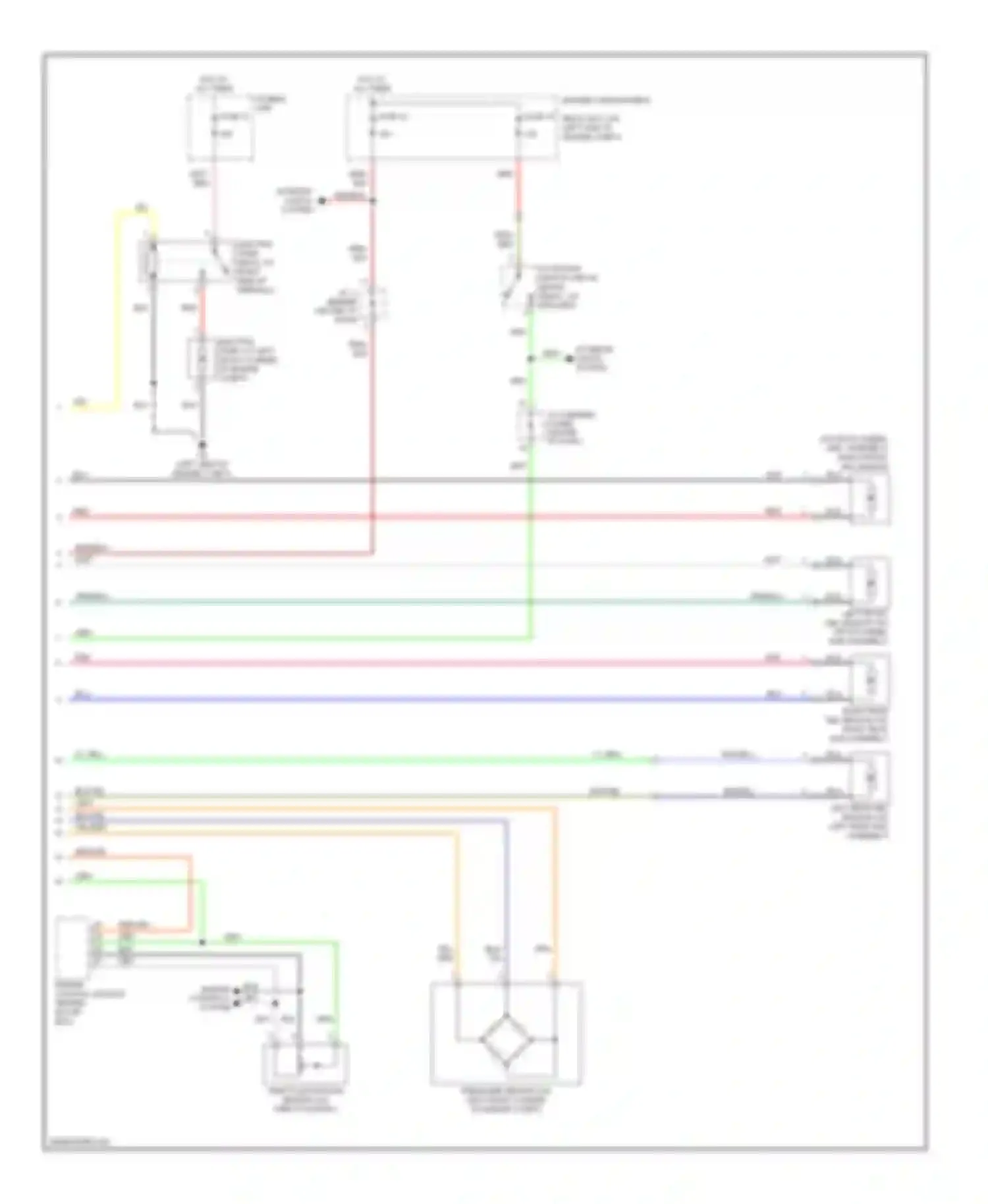 Lancer Mitsubishi IX (2000-2007): 4wd circuit, evolution without abs (2 of 2)