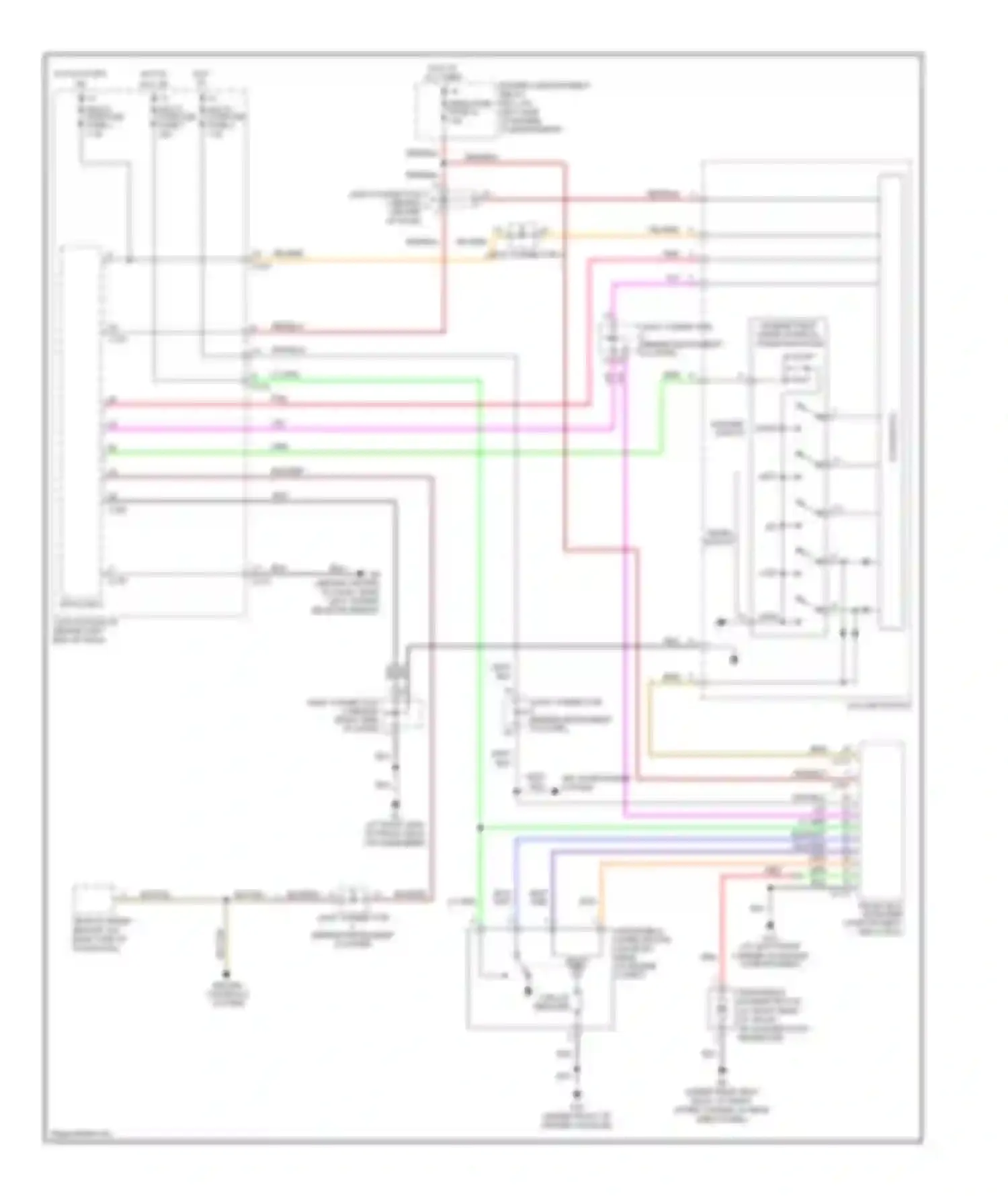 Lancer Mitsubishi IX (2000-2007): Front wiper/washer circuit, evolution