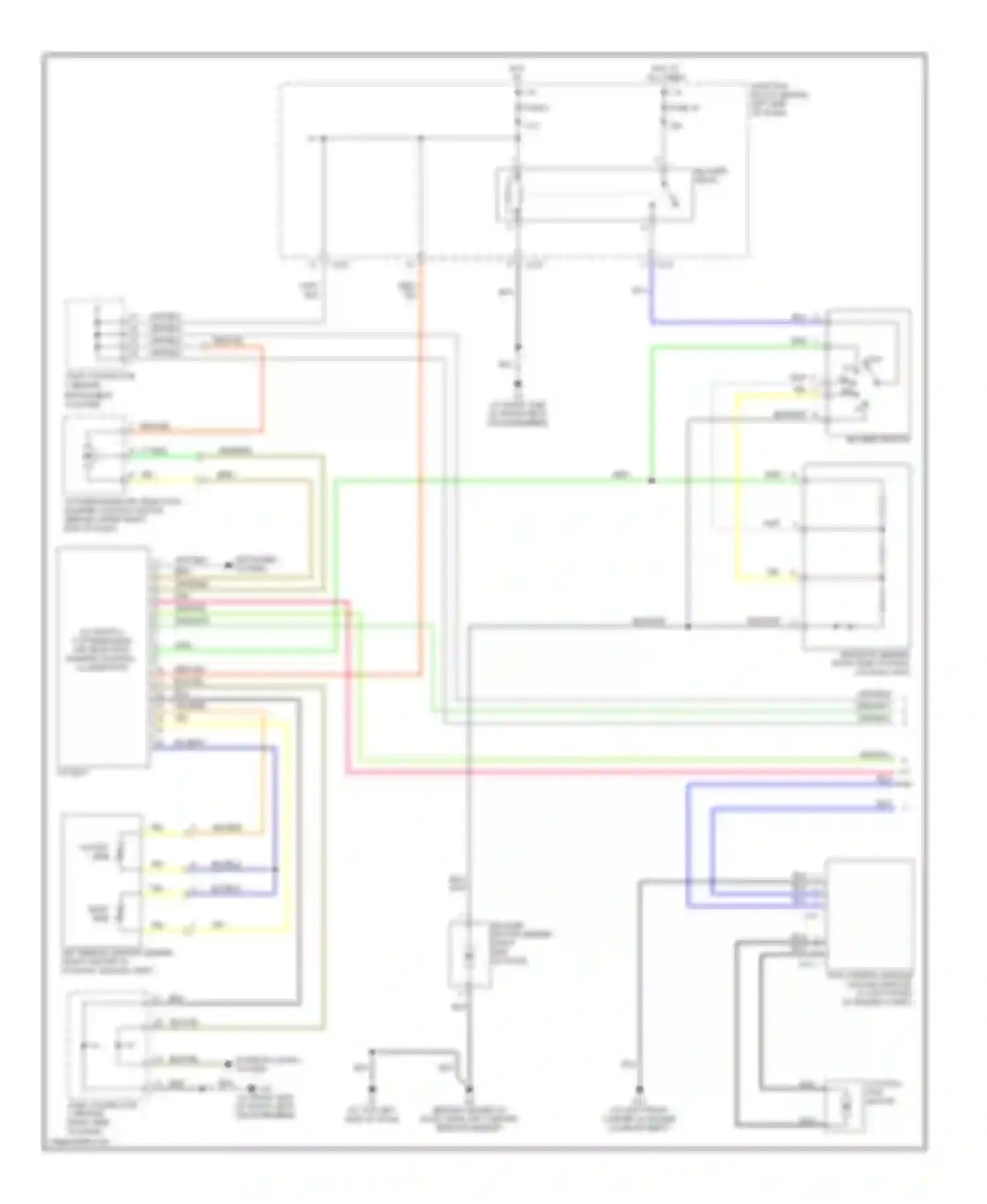 Wiring diagram blu for Mitsubishi Lancer IX (2000-2007) (7 of 72)