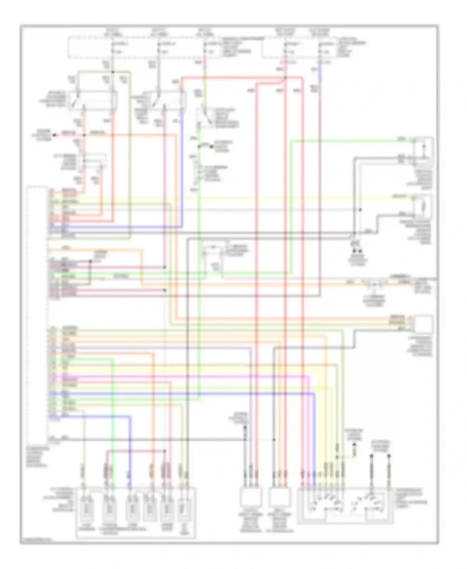 Wiring diagram brn/grn for Mitsubishi Lancer IX (2000-2007) (11 of 16)