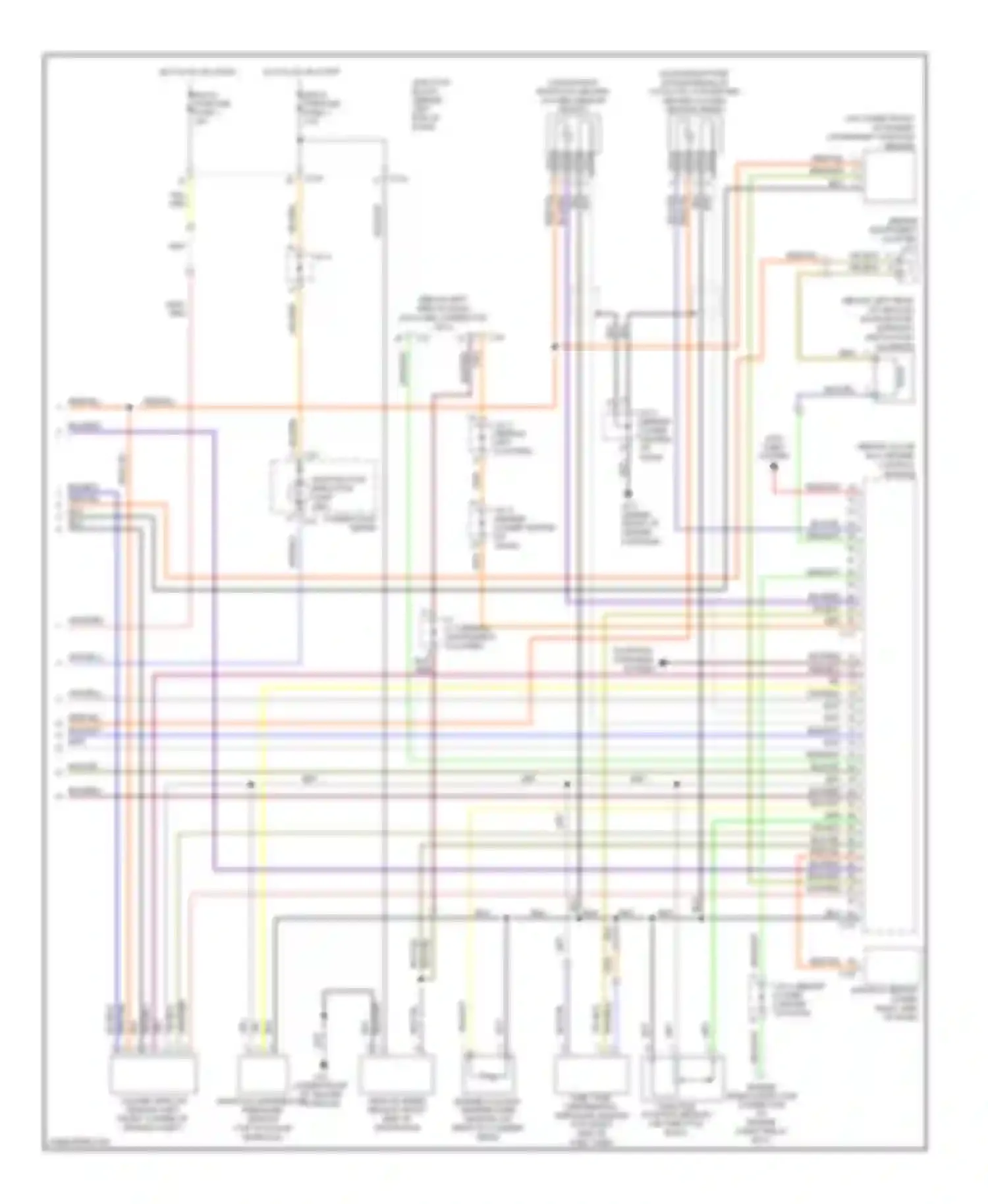 Wiring diagram combination meter for Mitsubishi Lancer IX (2000-2007) (17 of 29)